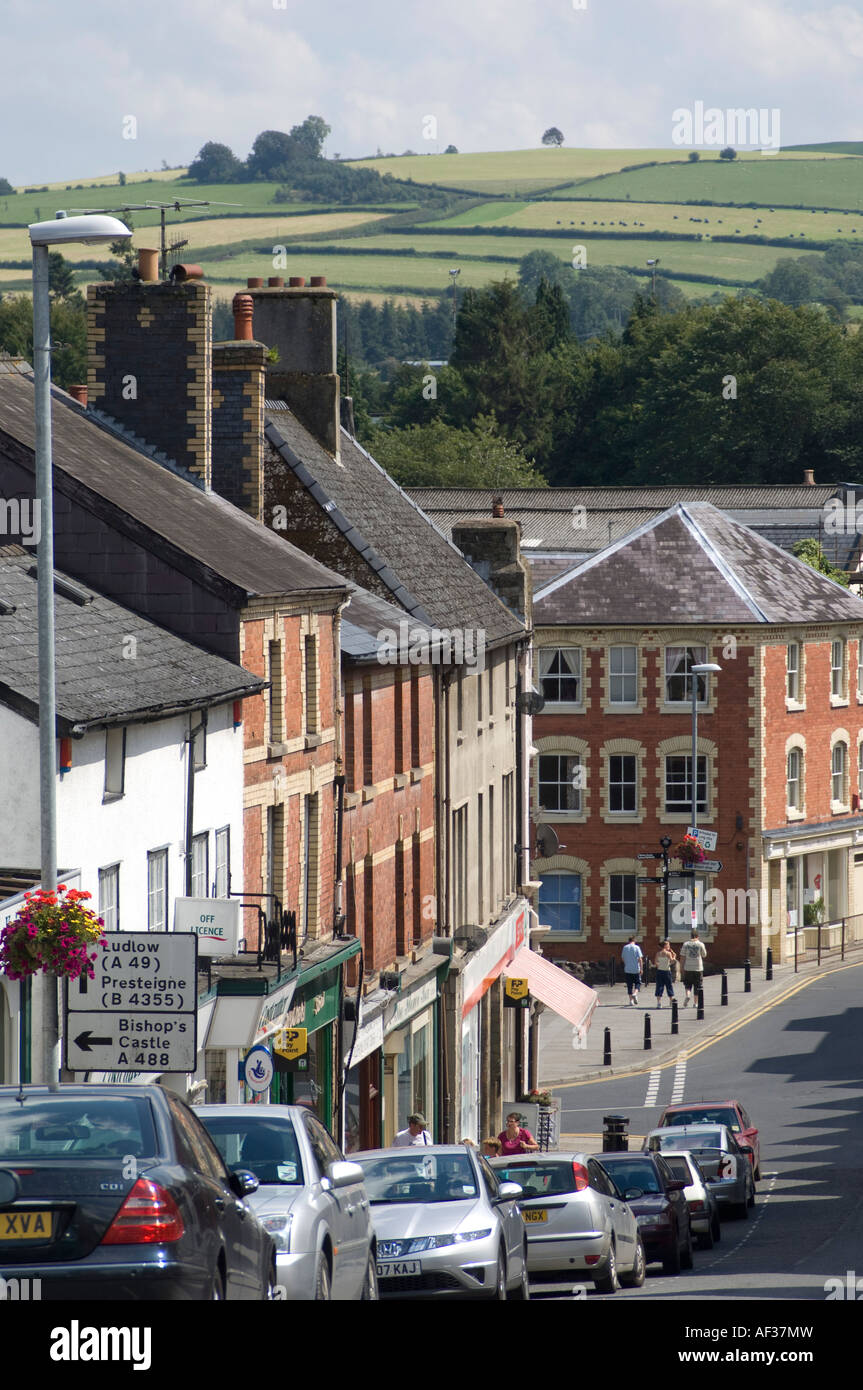 Knighton Offa's dyke knighton hi-res stock photography and images - Alamy