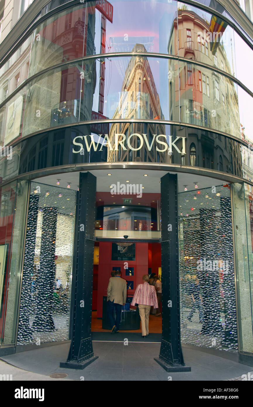 The Swarovski Store in Vienna, Austria Stock Photo Alamy