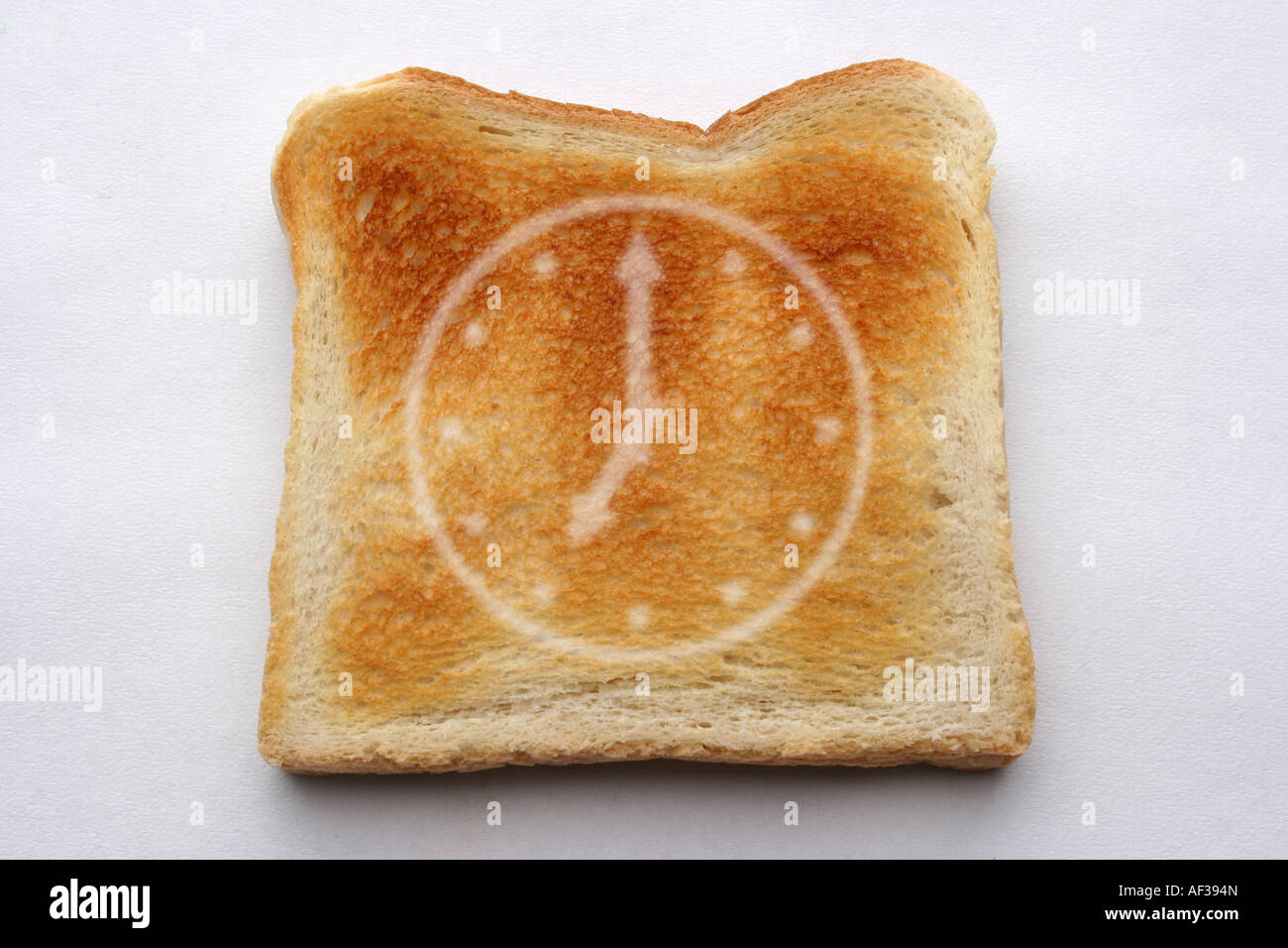 slice of toast Stock Photo