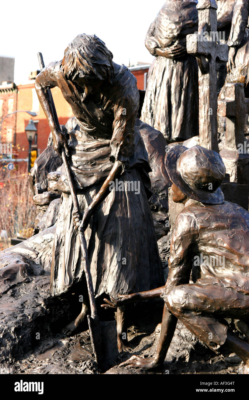 Irish Memorial National Monument at Philadelphia Stock Photo Alamy
