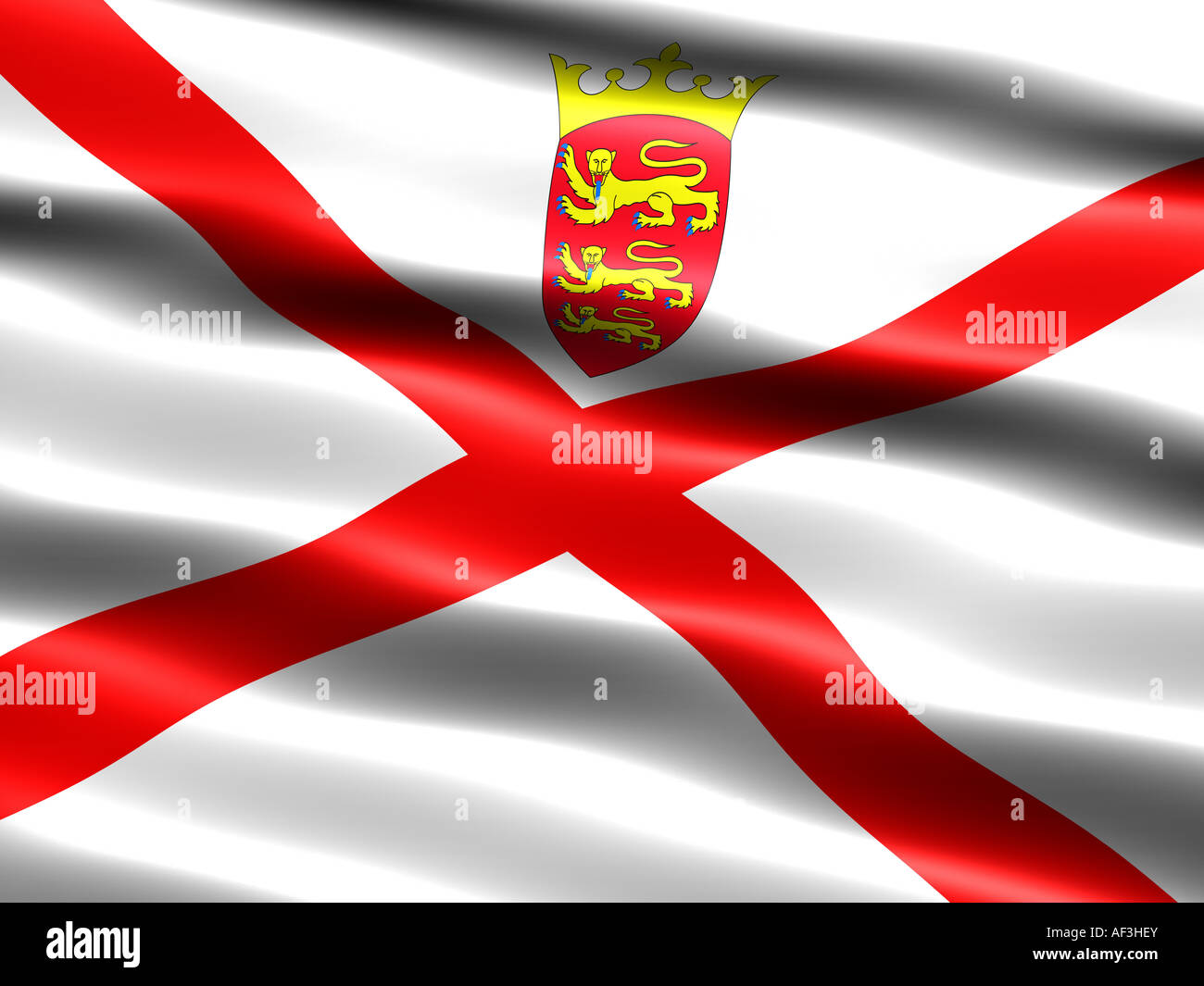 Jersey flag hi-res stock photography and images - Alamy