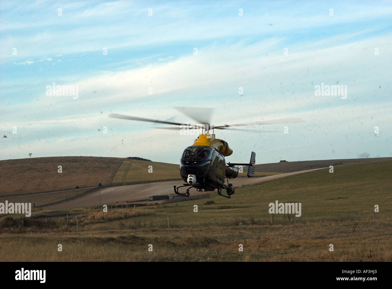 Black and yellow helicopter hi-res stock photography and images - Alamy