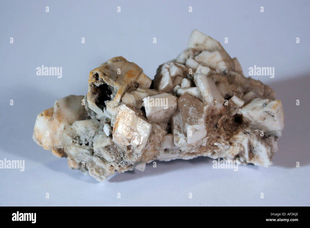 Albite Crystals, Quartz Na[AlSi3O8], SiO2 Stock Photo - Alamy
