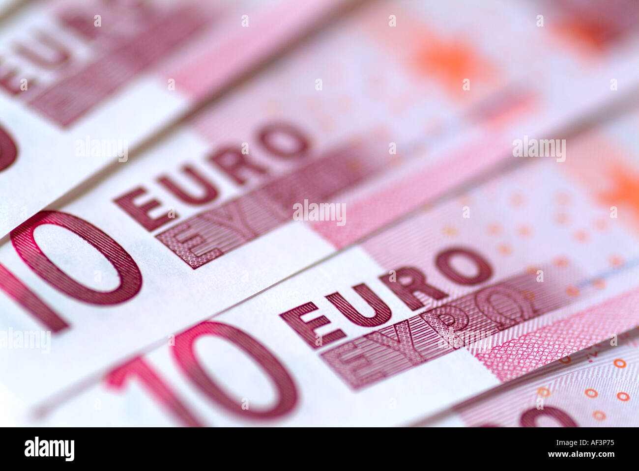 European currency euronotes bank note euro money europe Stock Photo