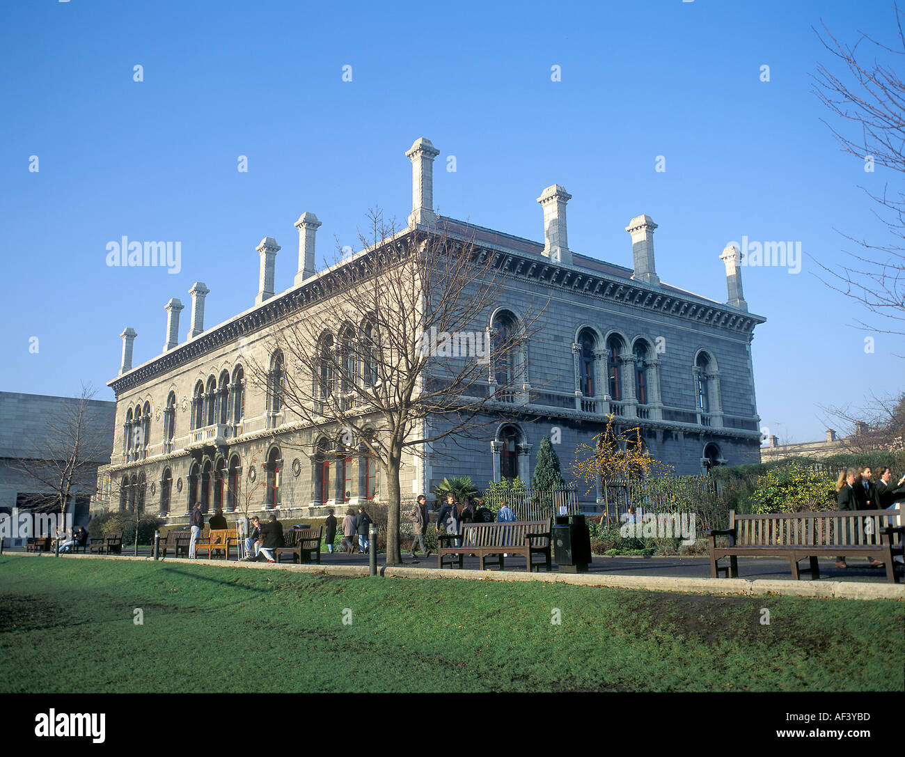 Trinity College Dublin Ireland Stock Photo