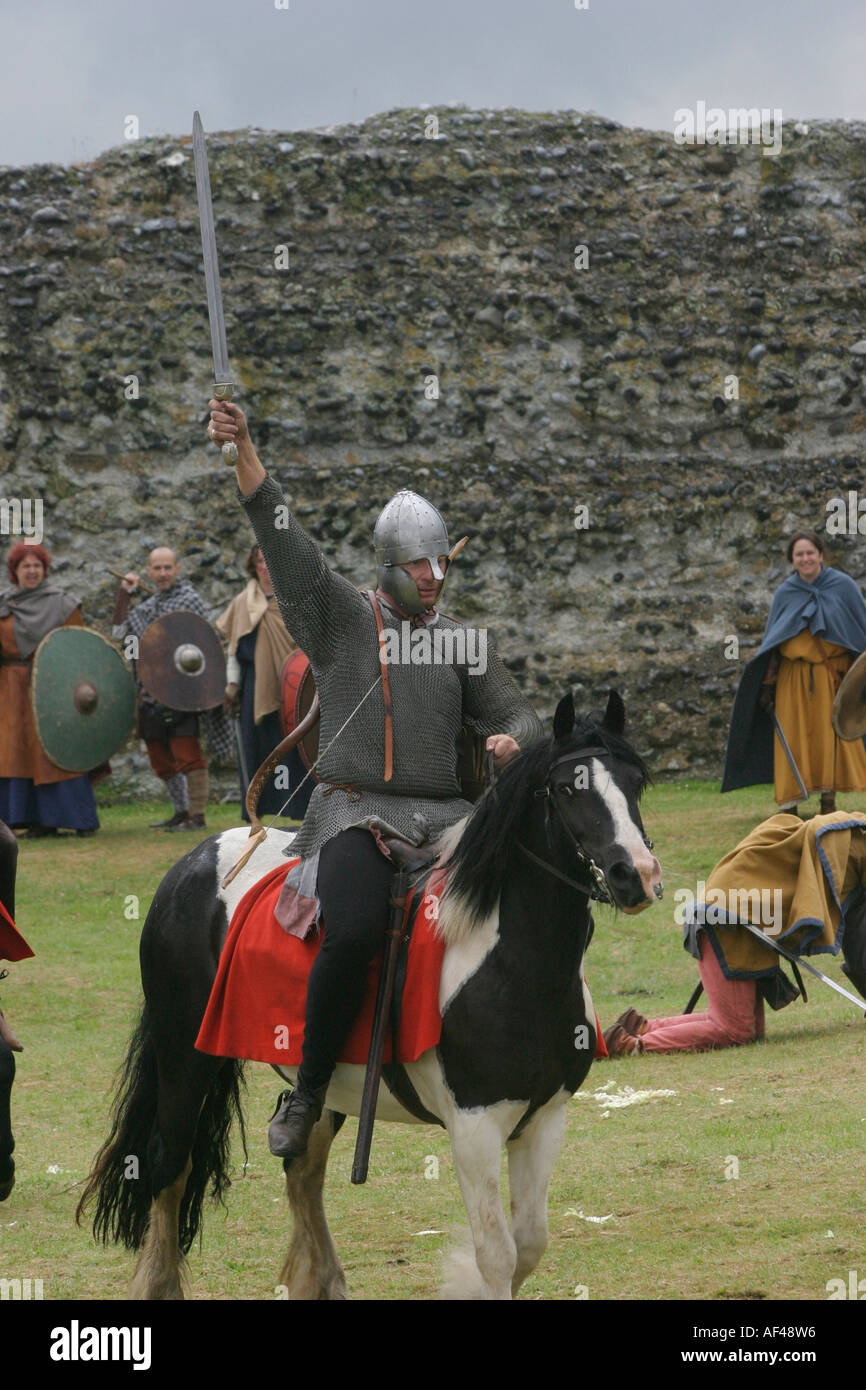 Sword Rodeon Sword fight on horse hi-res stock photography and images - Alamy