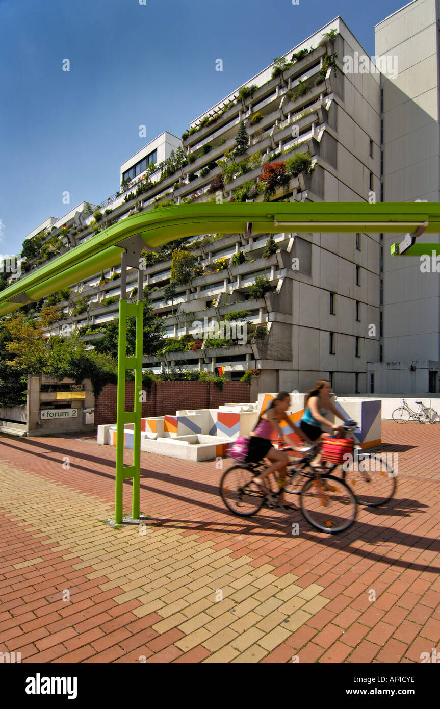 Highrise flats Olympiadorf Olympia village Munich Stock Photo Alamy