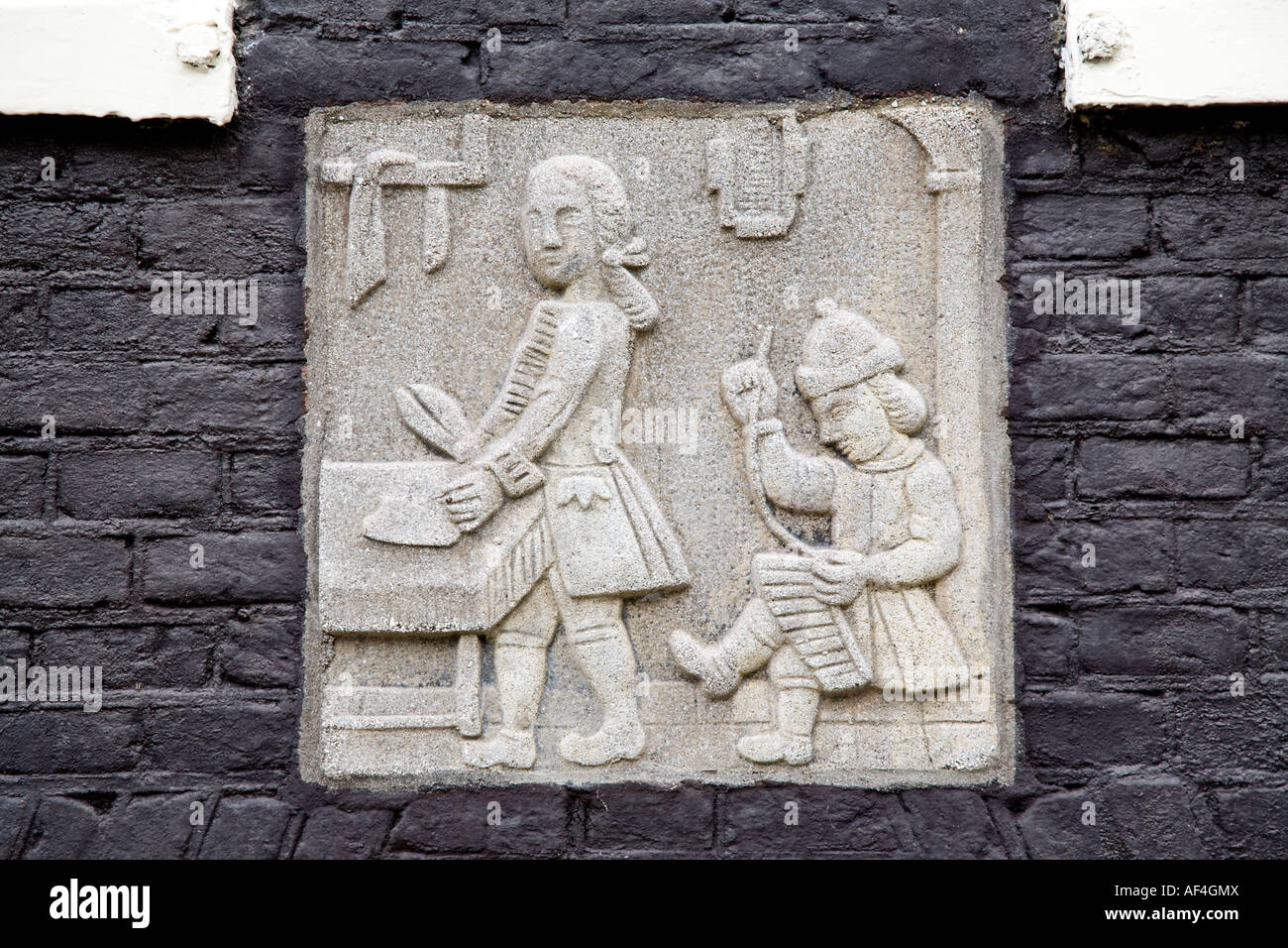Gable Stone, Amsterdam Stock Photo Alamy
