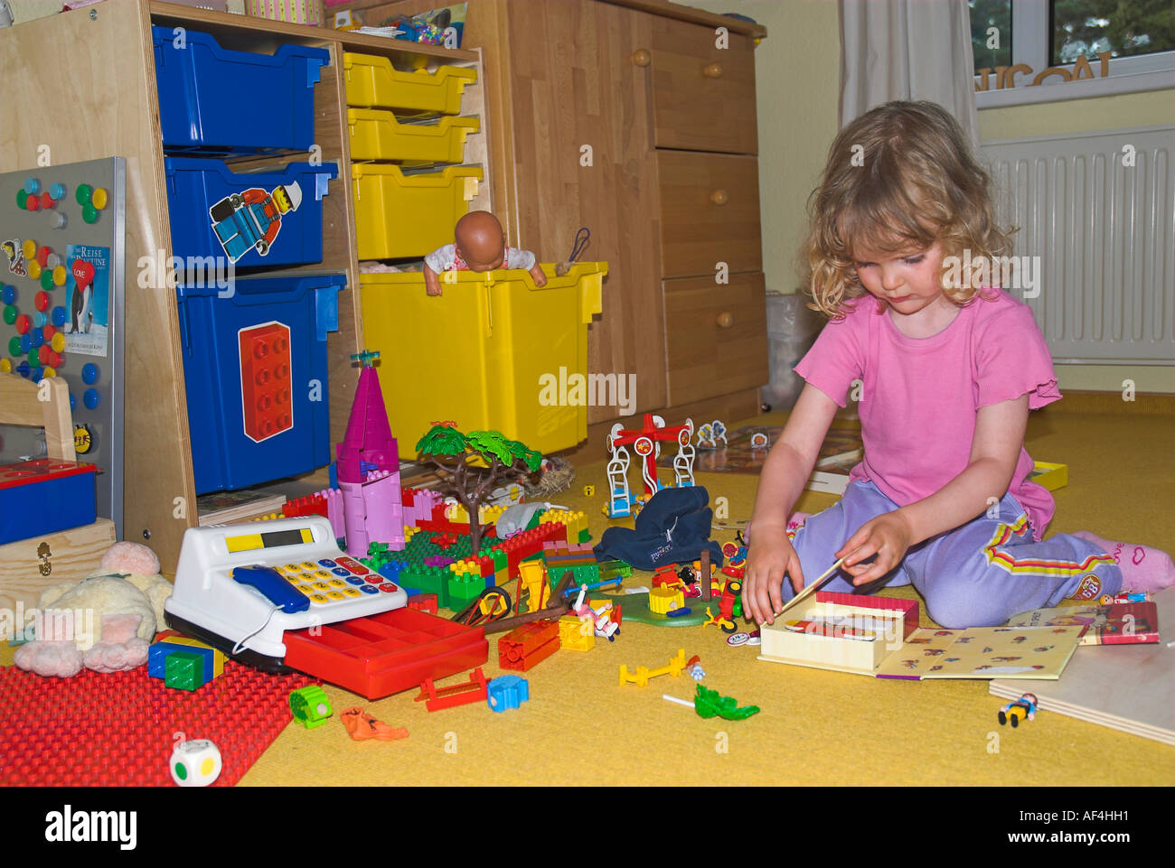 Chaos In Living Room Kids Stock Photos Chaos In Living