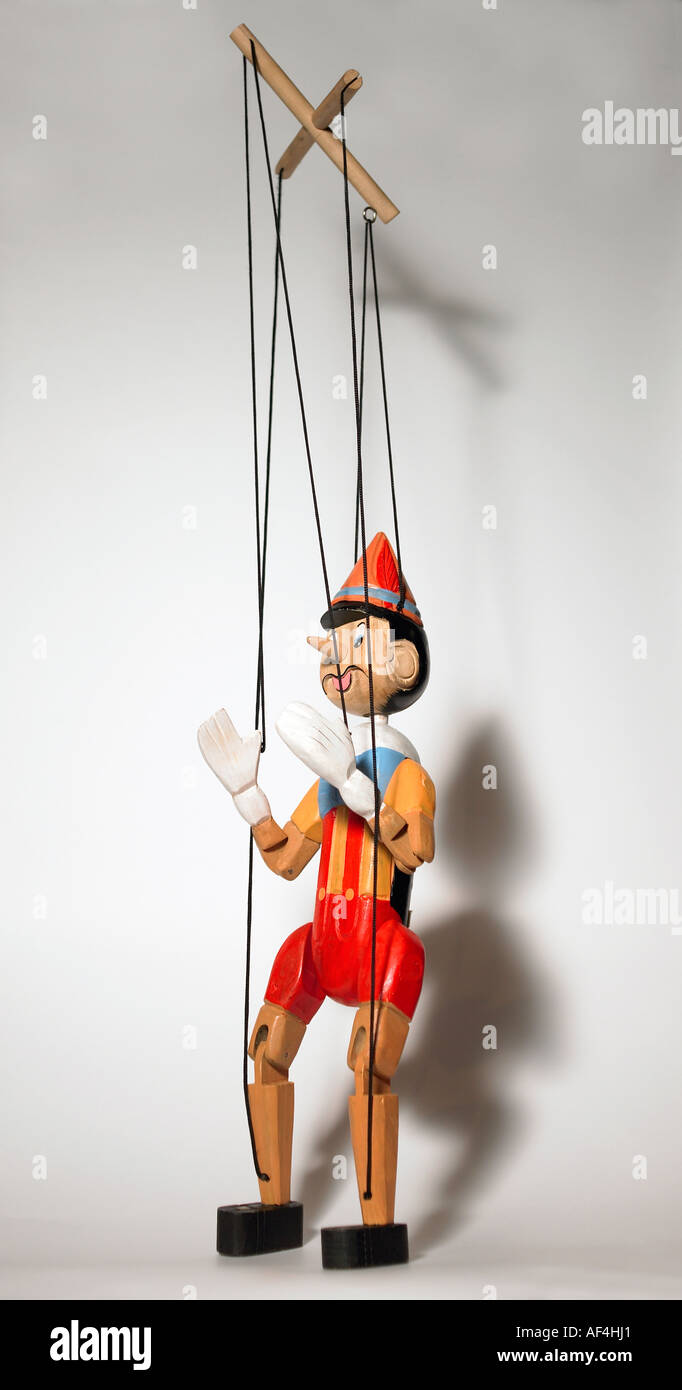 Marionette Puppet Pinocchio Stock Photo