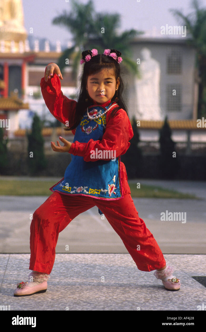 Taiwanese child in traditional costume Taipei 2 Stock Photo Alamy