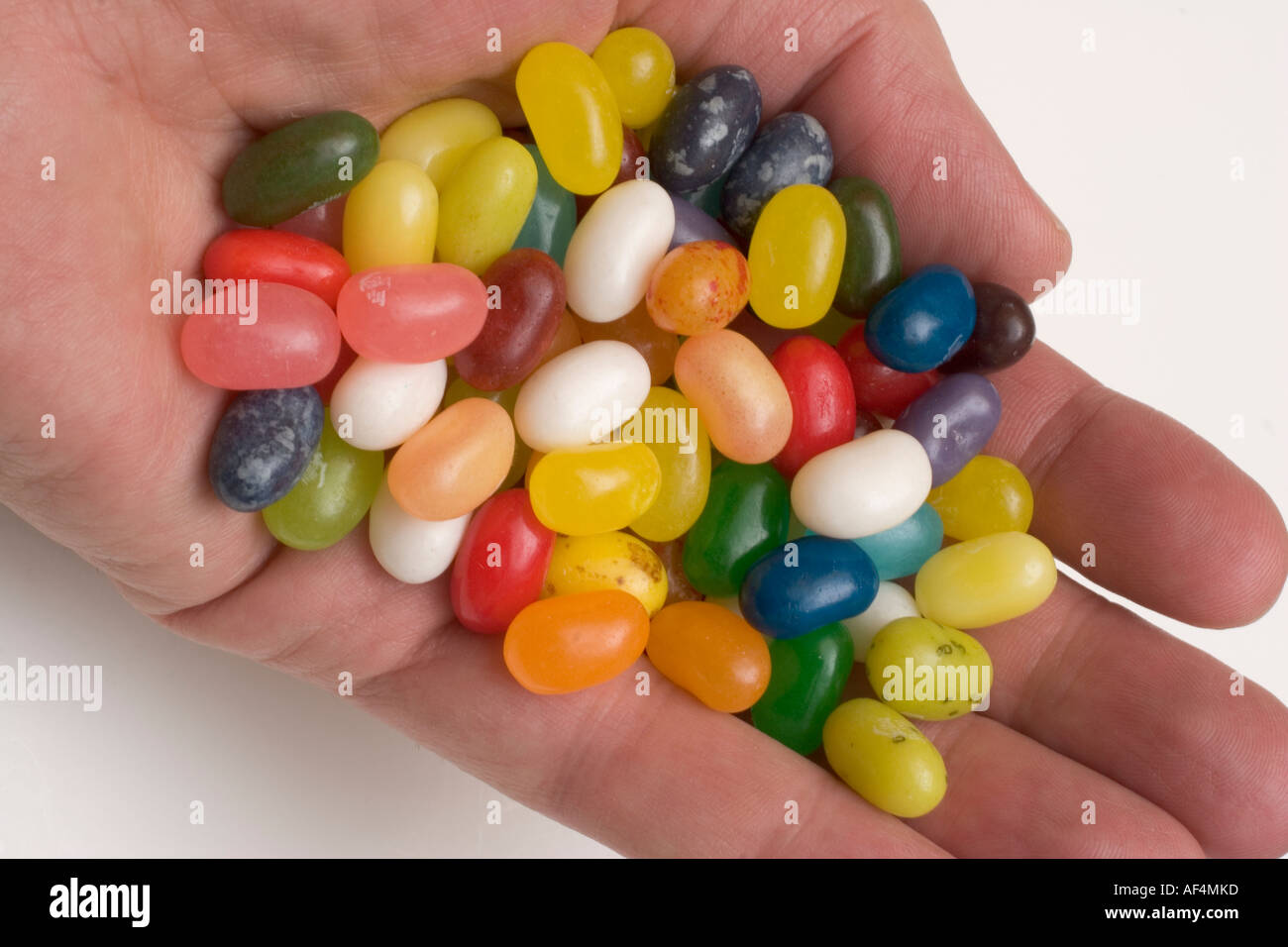 Handful jelly beans hi-res stock photography and images - Alamy