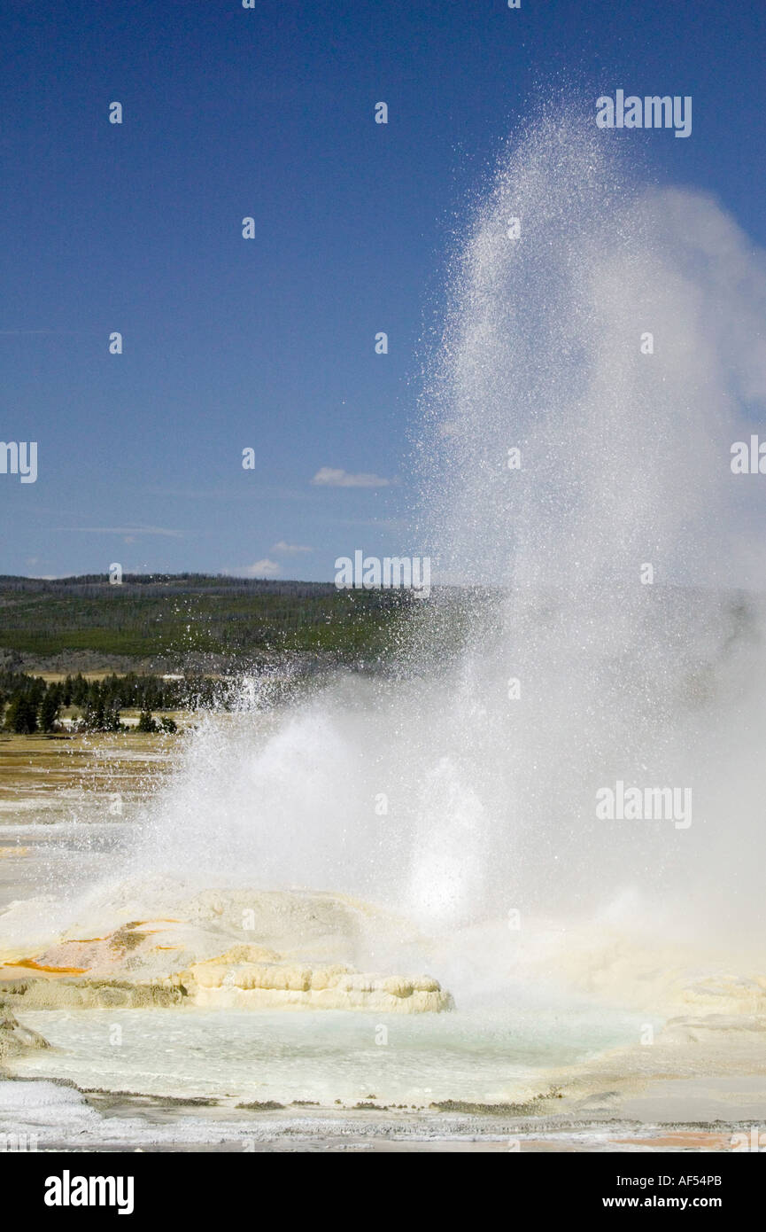 Steam erupting from a geyser hi-res stock photography and images - Alamy
