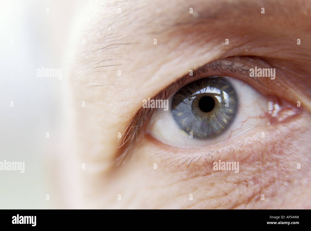 Extreme close up mans eyes hi-res stock photography and images - Alamy