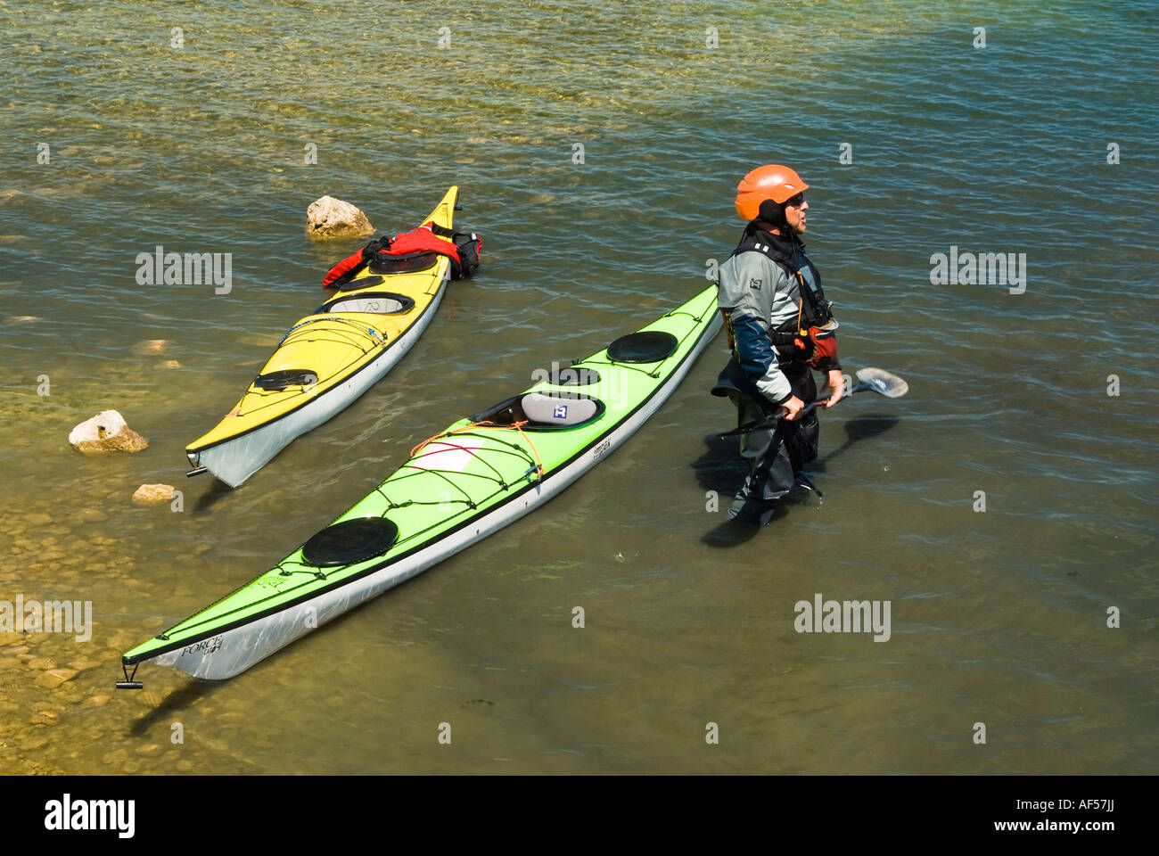 Door County Kayak Stock Photos \ Door County Kayak Stock Images