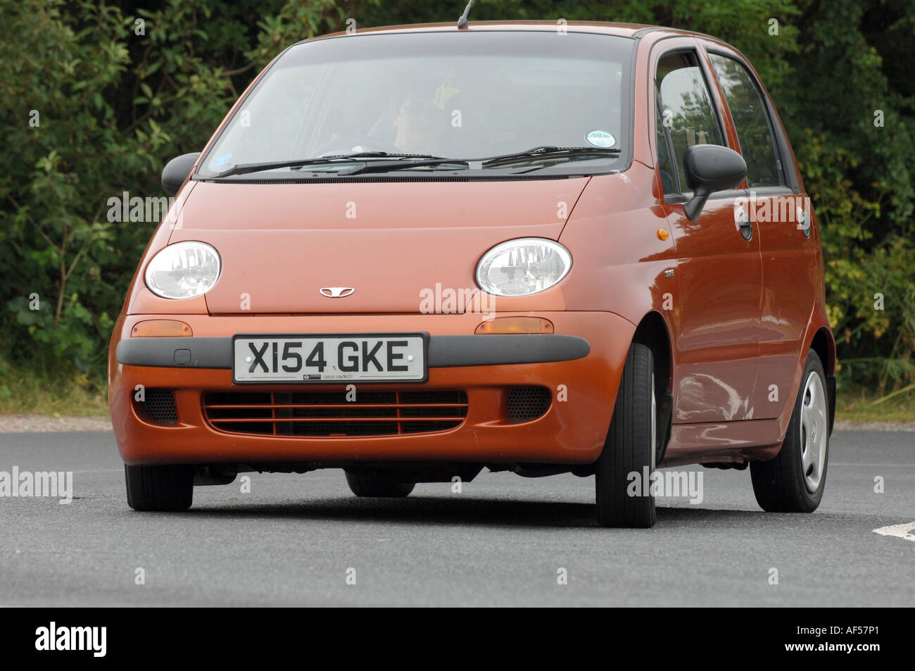 Daewoo Matiz Mk1 city car, later rebranded as Chevrolet Matiz Stock Photo