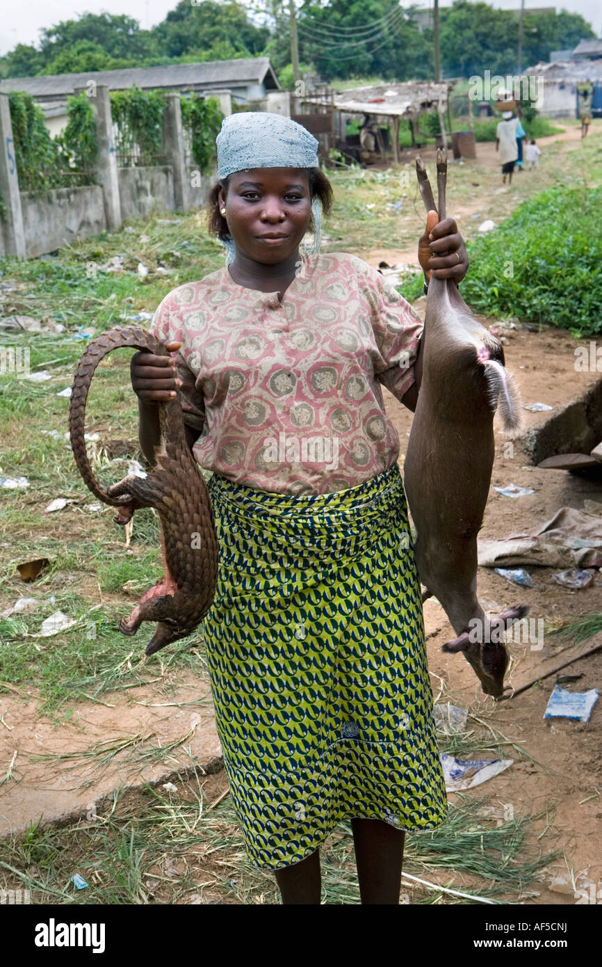 A women sells stockfish at a market in Lagos, Nigeria on Saturday, Sept. 16,  2023. (AP Photo/Sunday Alamba Stock Photo - Alamy