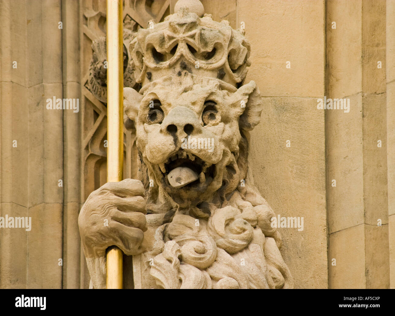 Detail From the Houses of Parliament,London. Stock Photo