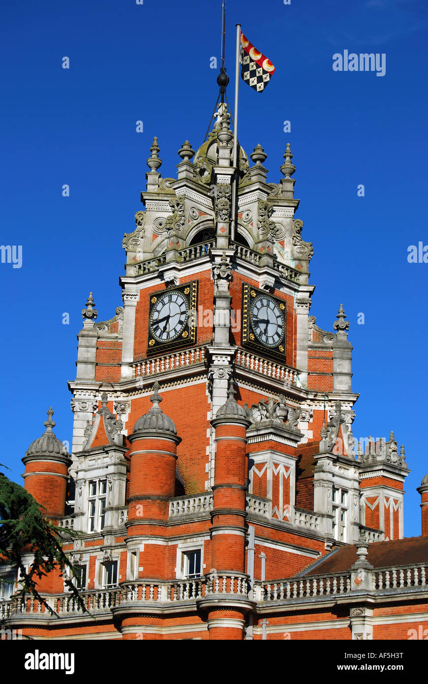 Clock Tower, Royal Holloway, University of London, Egham Hill, Egham