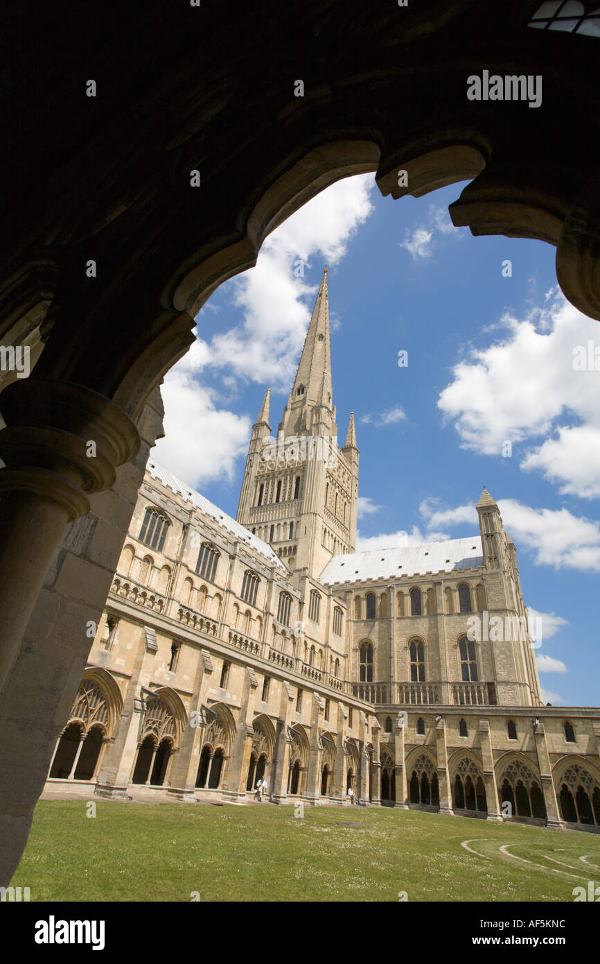 Norwich Cathedral Stock Photo