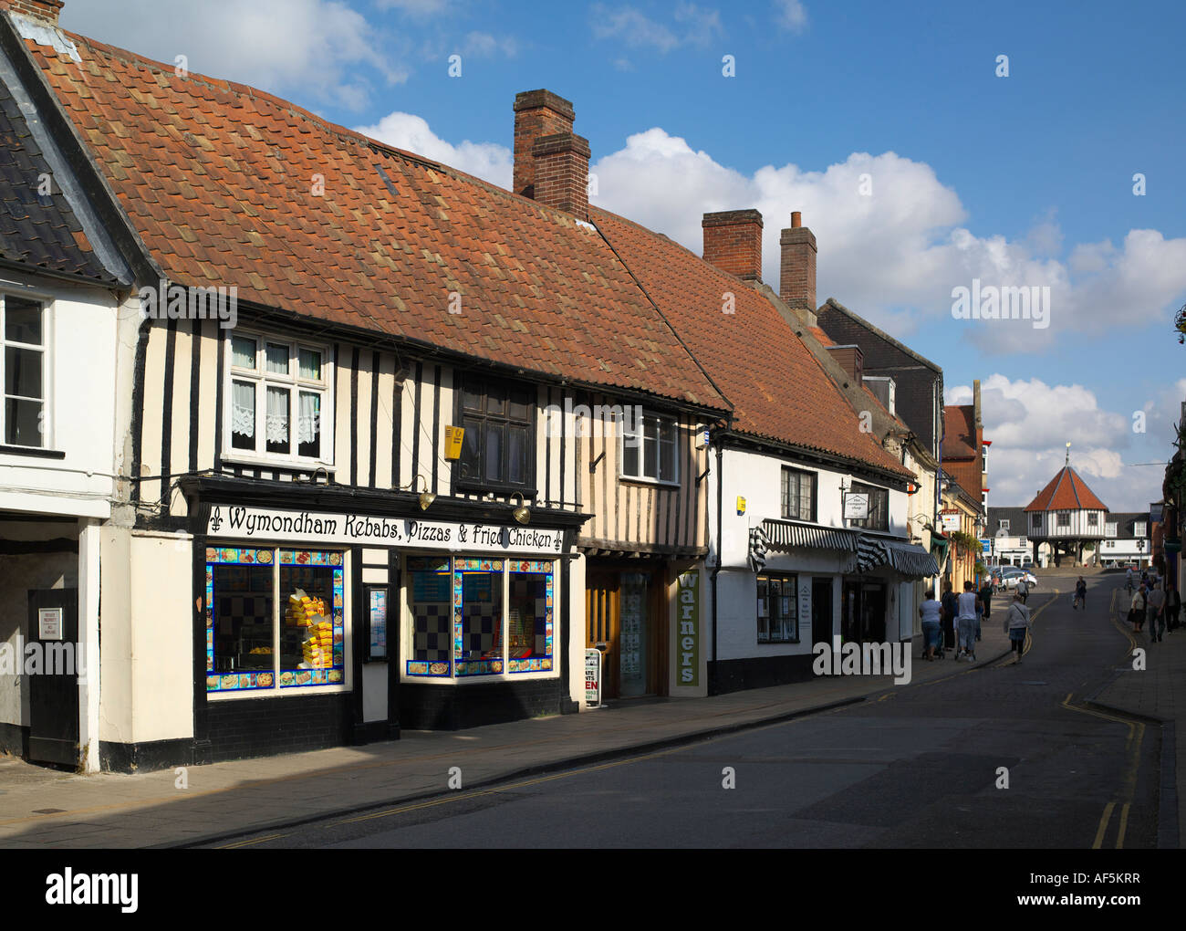 Market Street Wymondham Stock Photo Alamy