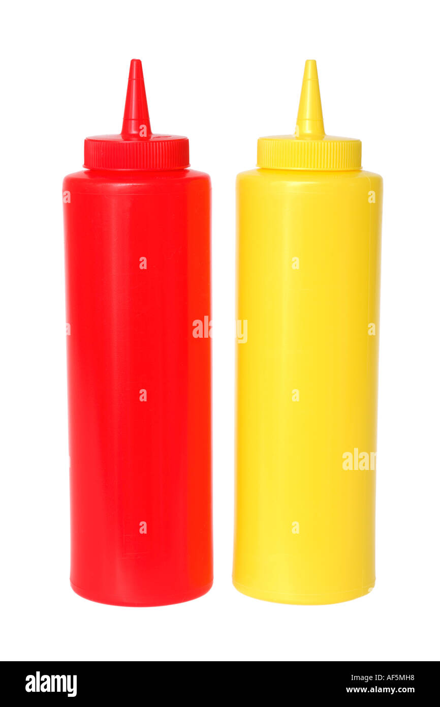 Ketchup and Mustard Stock Photo Alamy
