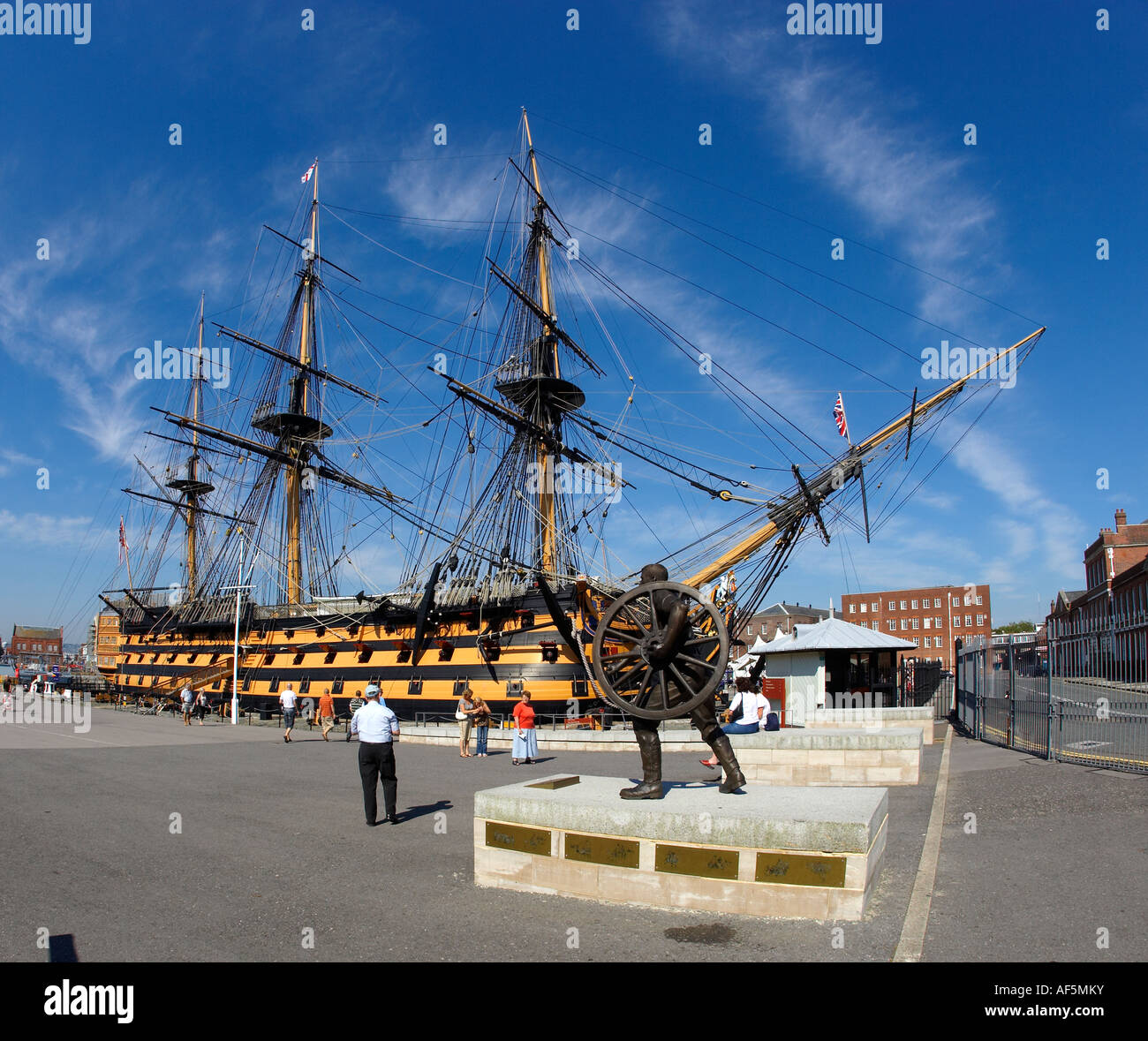 HMS Victory, Portsmouth, Hampshire, England, UK Stock Photo