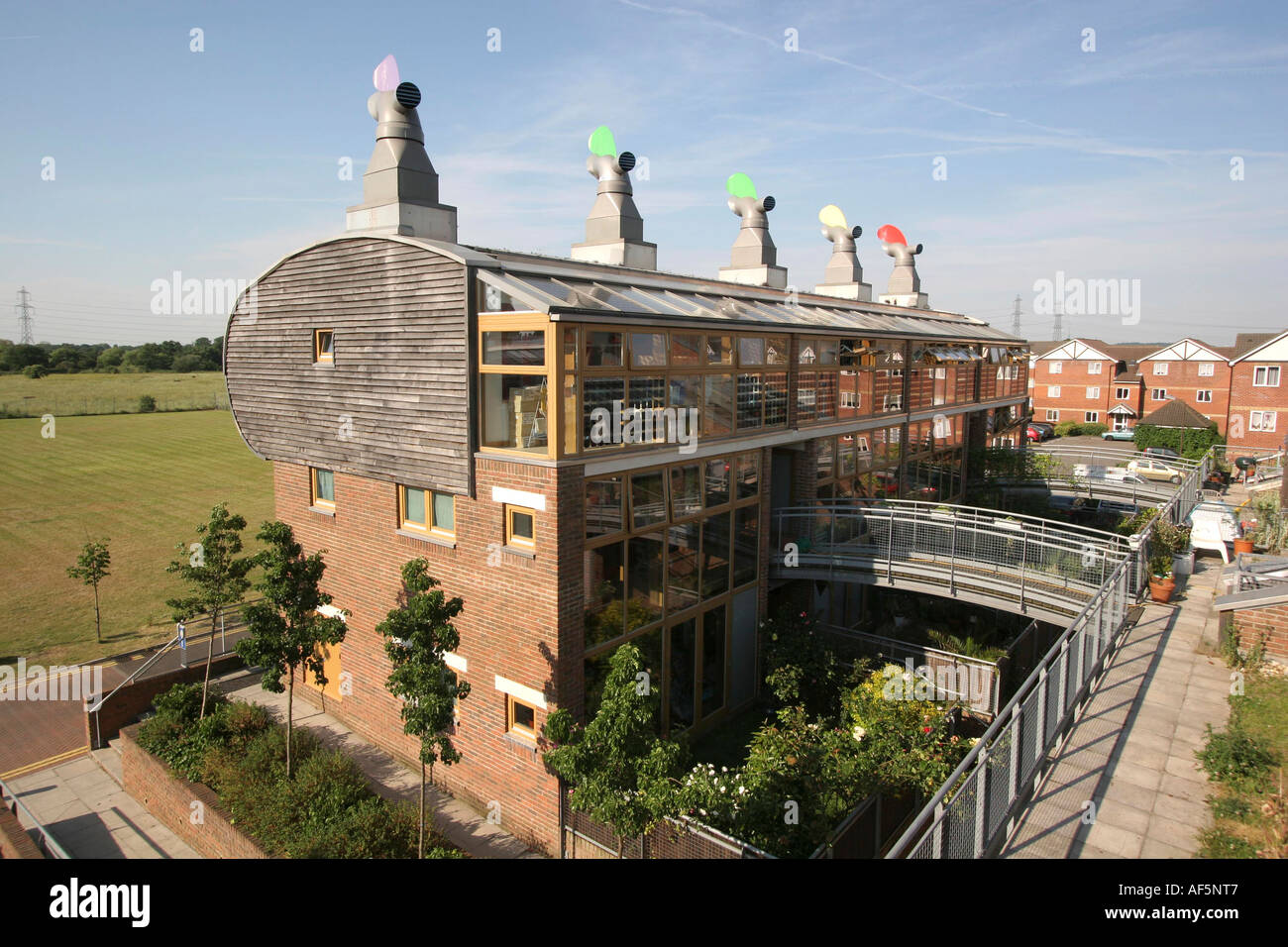 Bedzed sustainable housing development, Wallington south London Stock