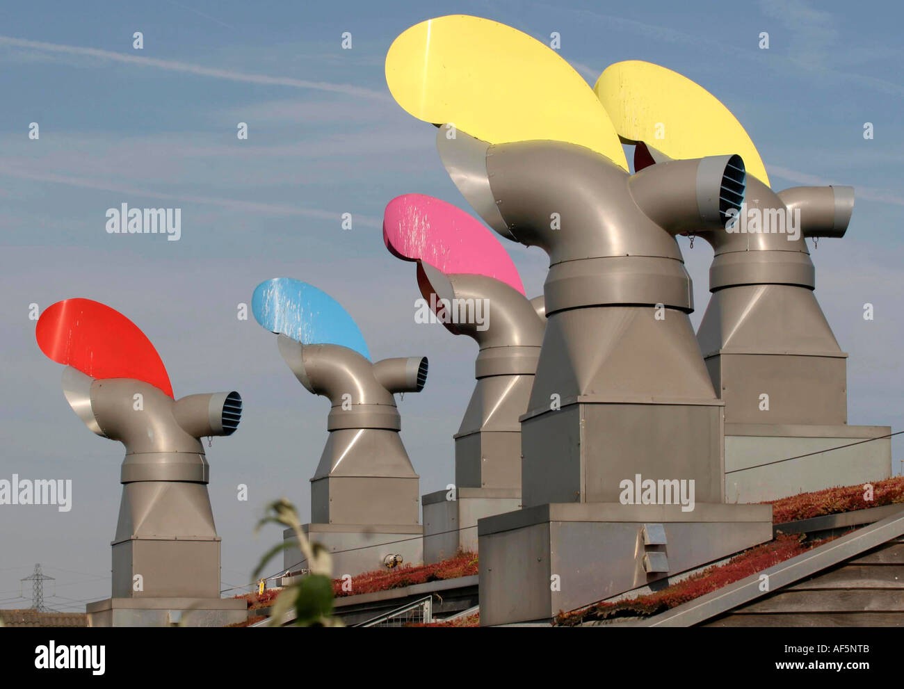 Bedzed sustainable housing development, Wallington south London Stock