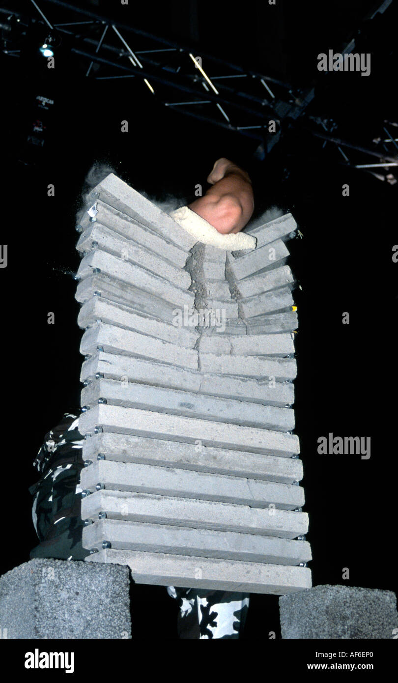 Breaking brick, karate hires stock photography and images Alamy