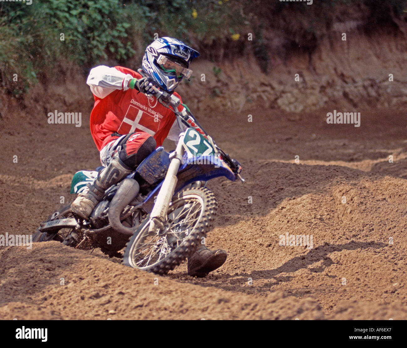 Motocross sonderskov denmark Stock Photo