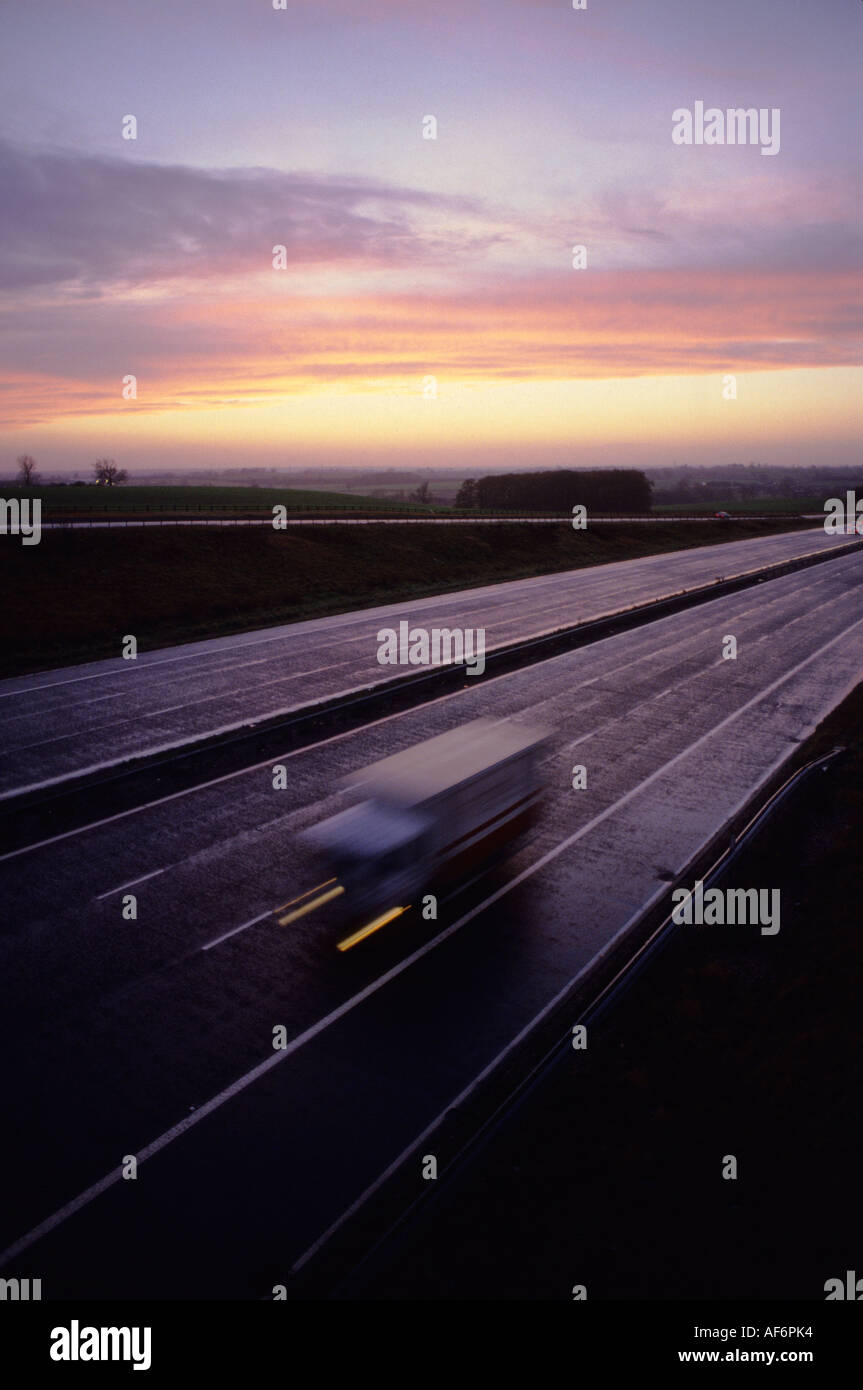 M6 british motorway hi-res stock photography and images - Alamy