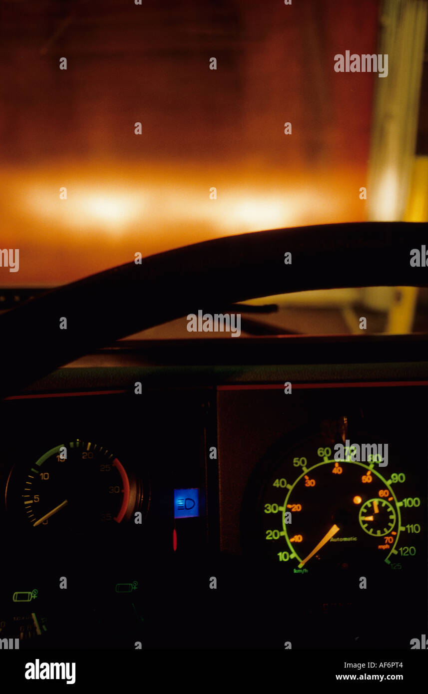 Semi truck dashboard hi-res stock photography and images - Alamy