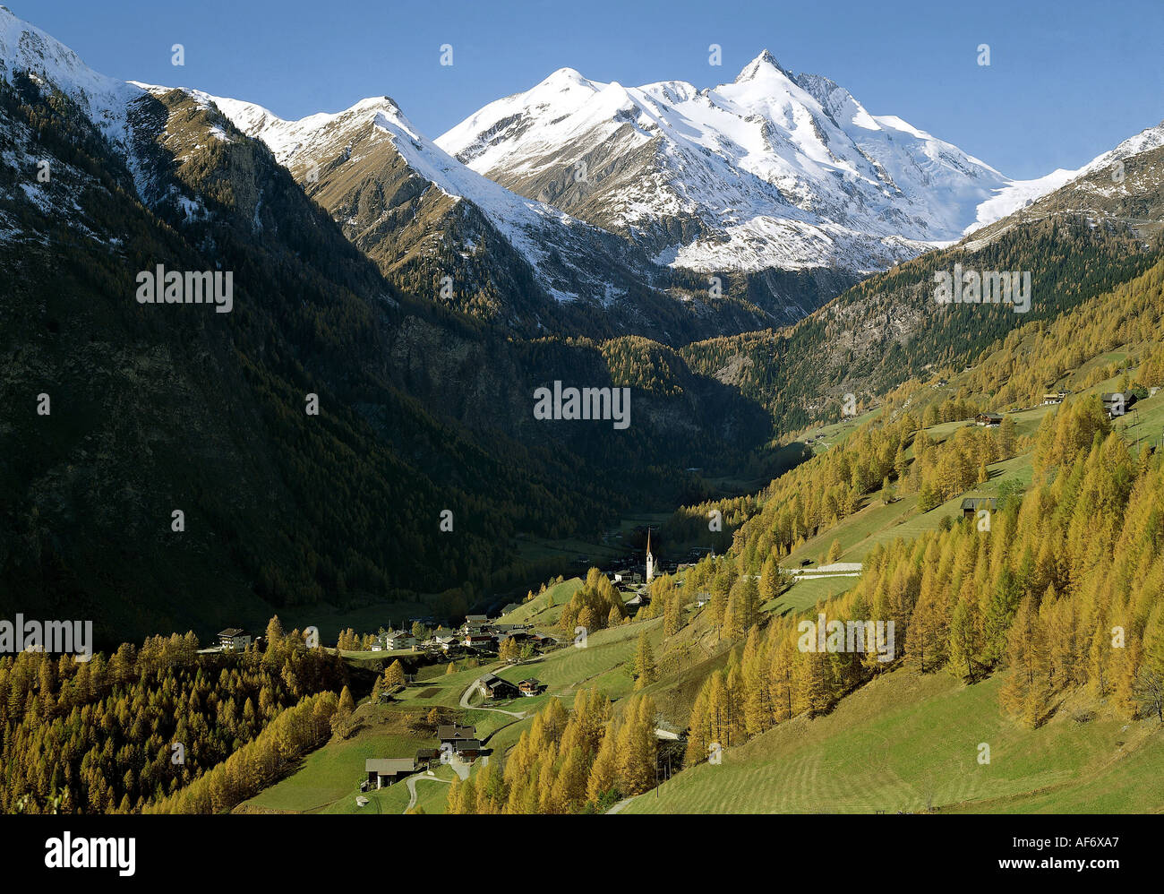 Ü Geo. allg., Berge, Gebirge, Österreich, Kärnten, Großglockner, Ort Stock Photo 4522662 Alamy