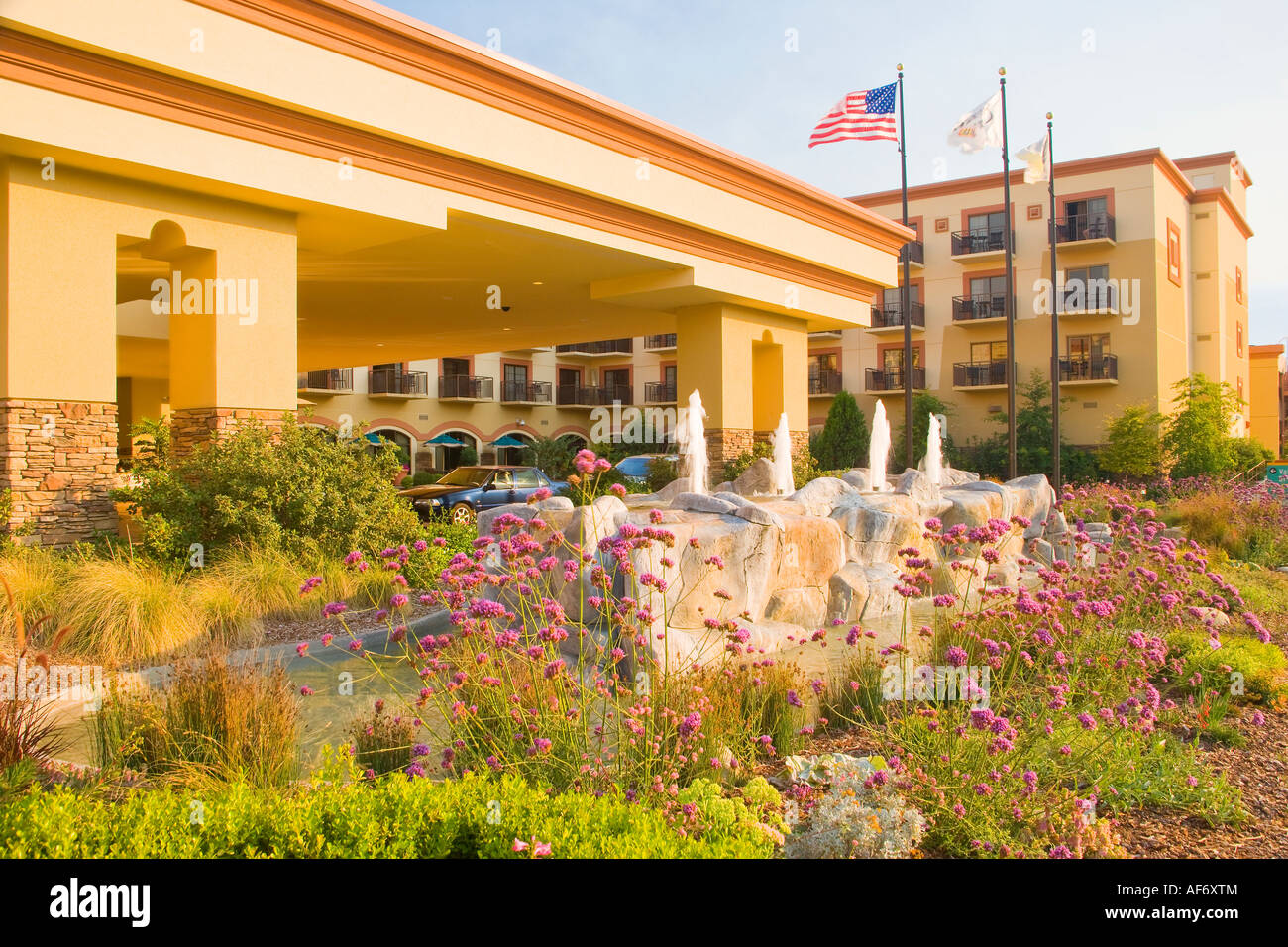 Chumash Casino and Resort Santa Ynez Band of Chumash Indians Reservation Santa Ynez Valley California Stock Photo