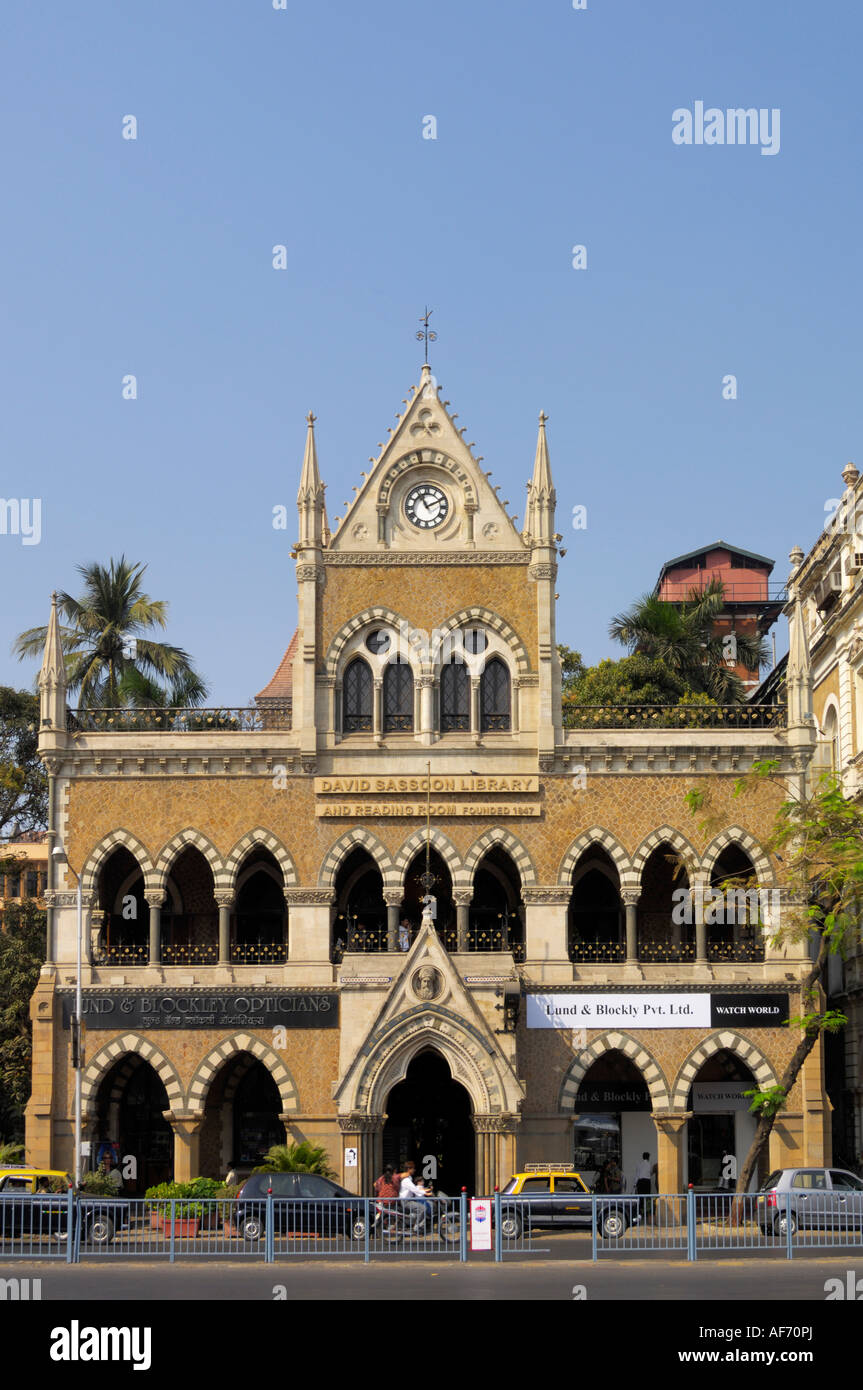 David Sassoon Library Colaba Mumbai India Stock Photo