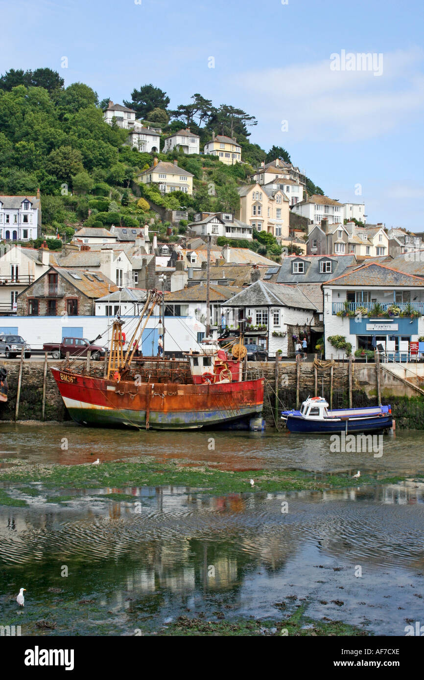 West Looe Quay, Cornwall, UK, Europe Stock Photo Alamy