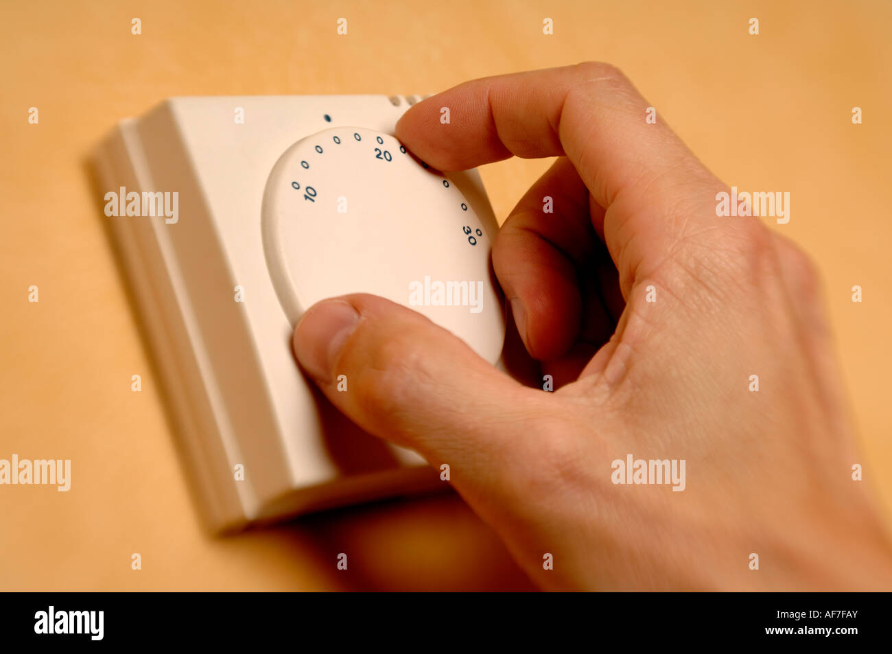 Turn down the thermostat hires stock photography and images Alamy