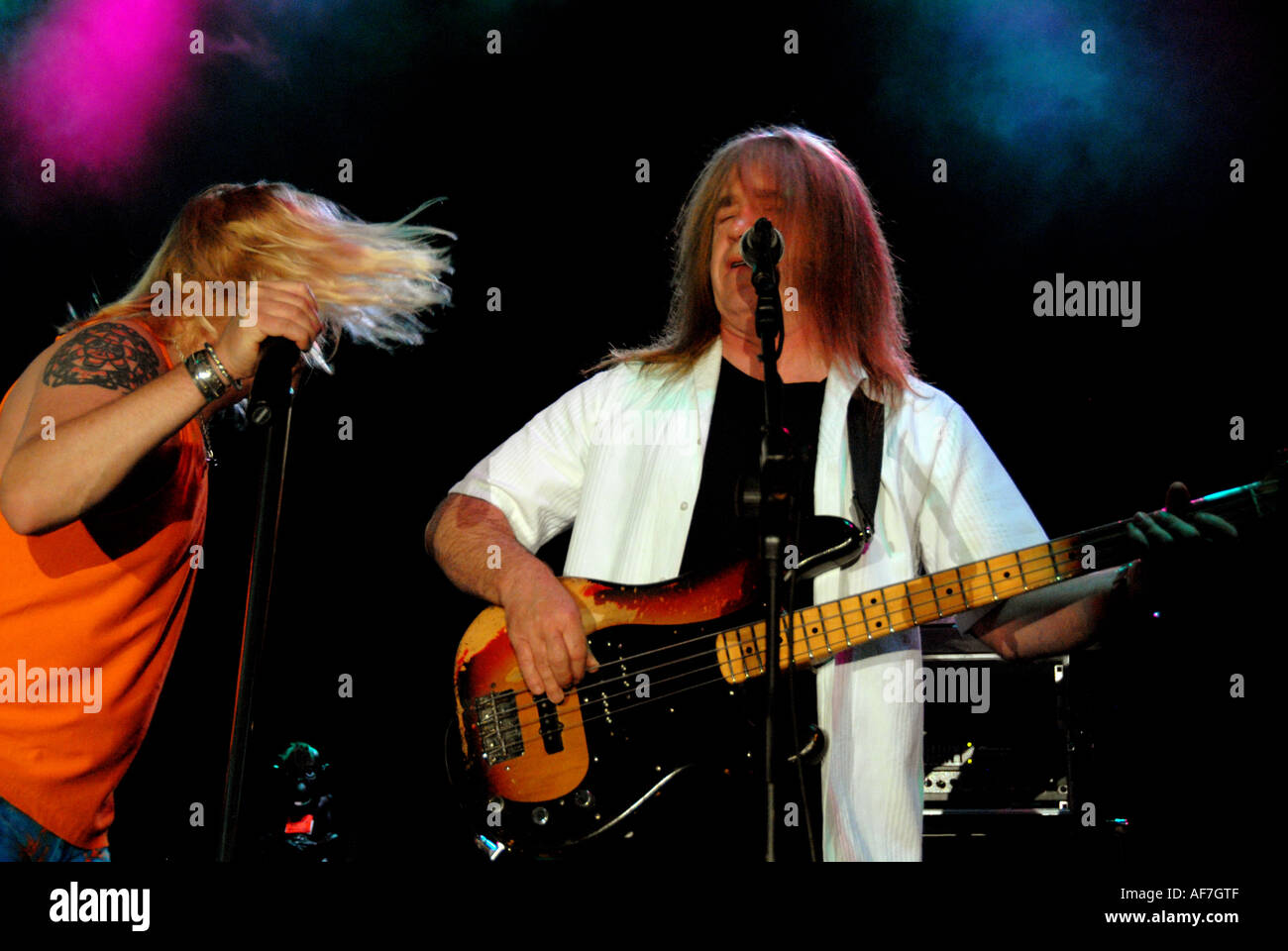 concert 2006 Uriah Heep Stock Photo