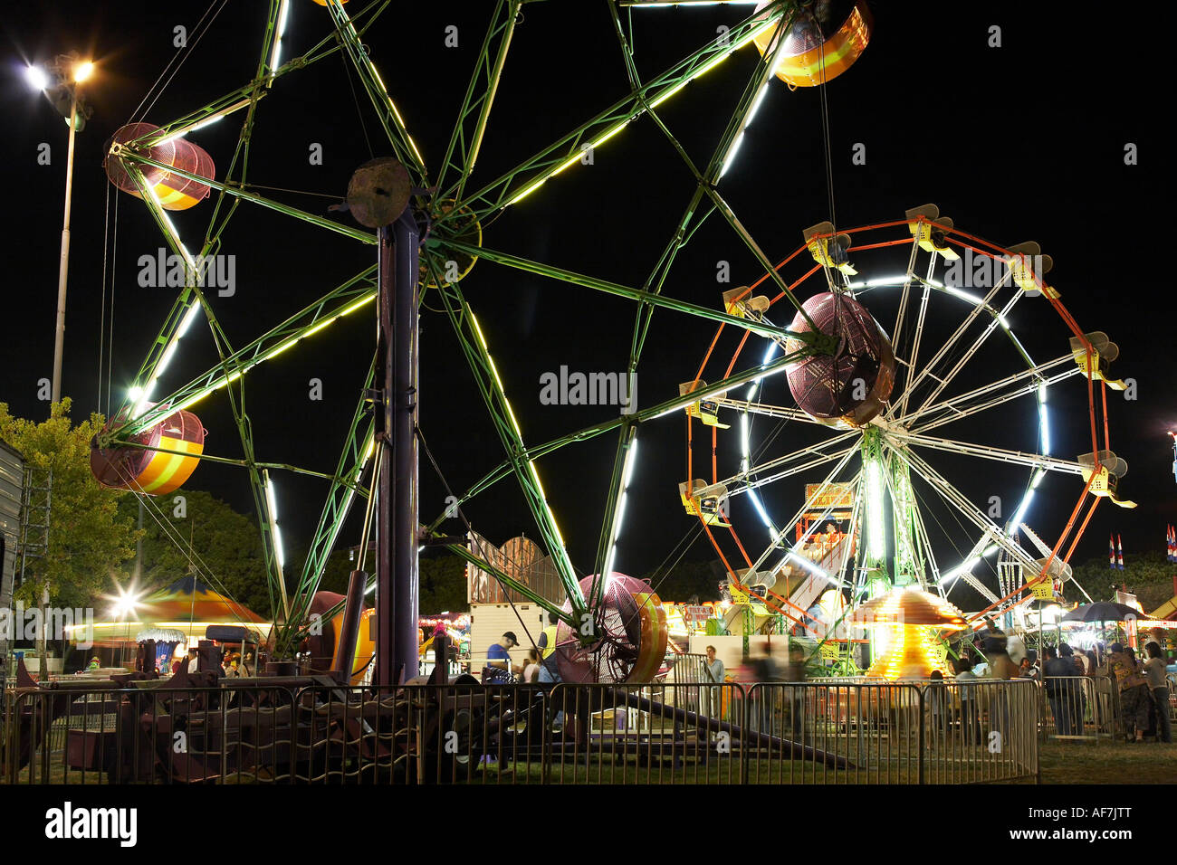 Zombie Ride at Fairgrounds Stock Photo - Alamy