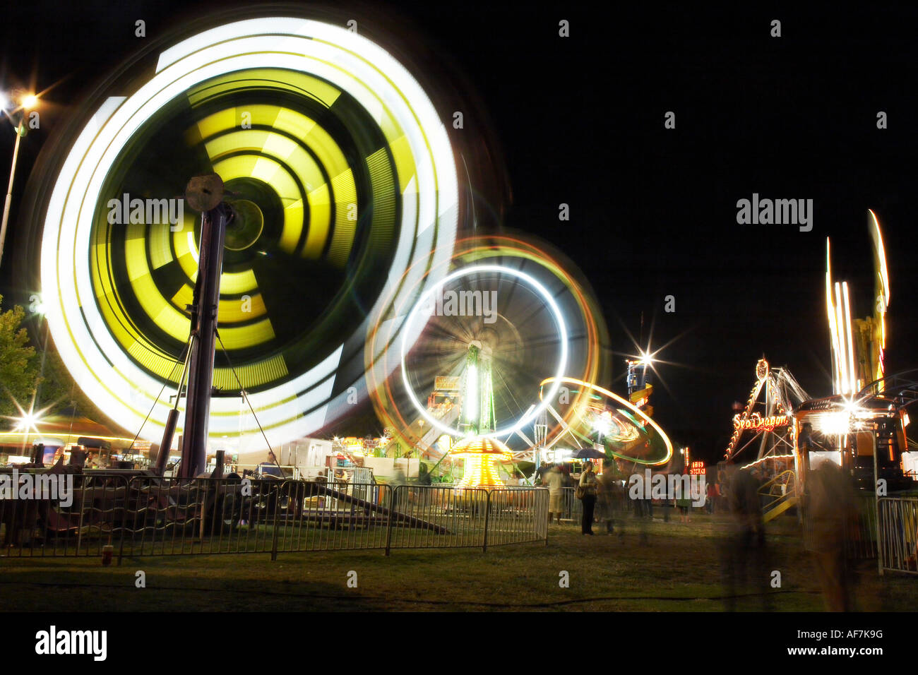 Zombie Ride at Fairgrounds Stock Photo - Alamy