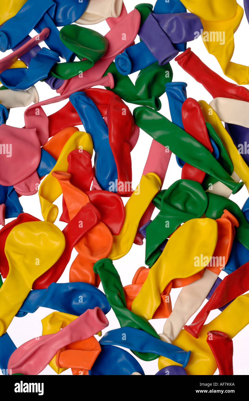 Coloured balloons Stock Photo
