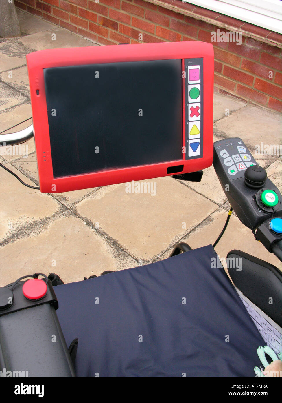 Spectra Keypad spectra plus battery powered wheelchair with operating switches and ...
