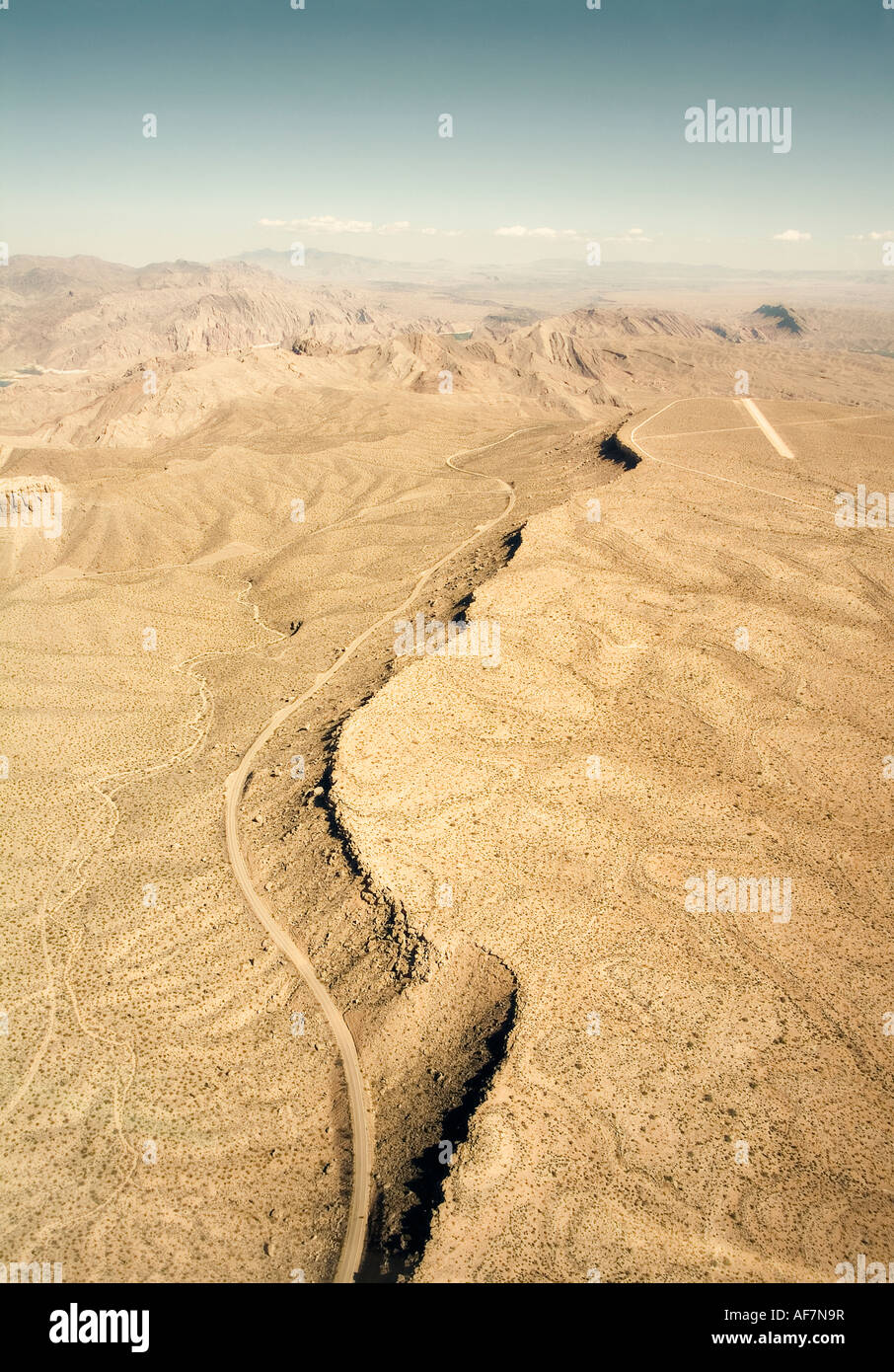 Aerial view of West side of Grand Canyon National Park. Arizona State. USA Stock Photo