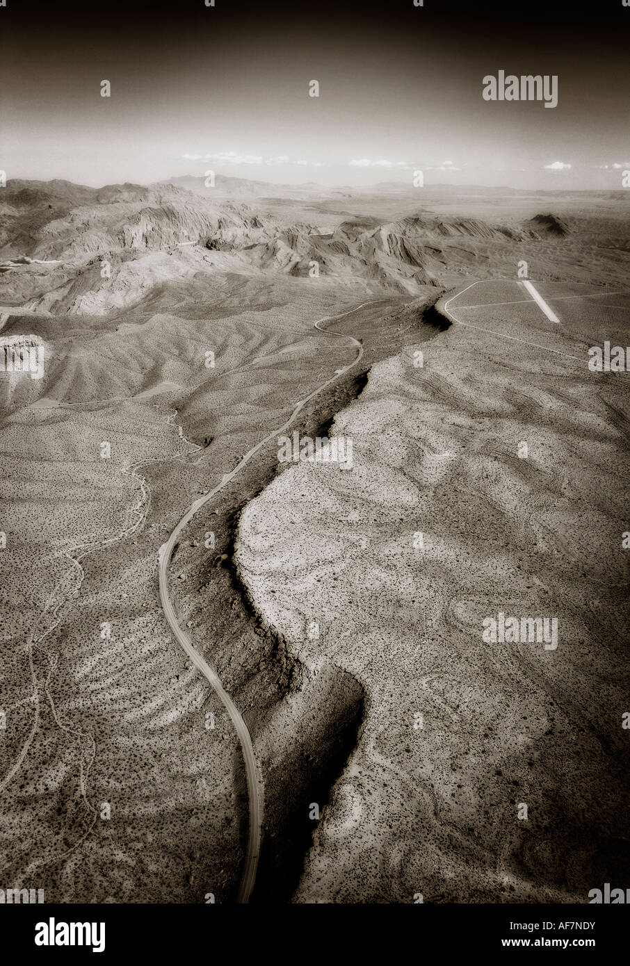 Aerial view of West side of Grand Canyon National Park. Arizona State. USA Stock Photo