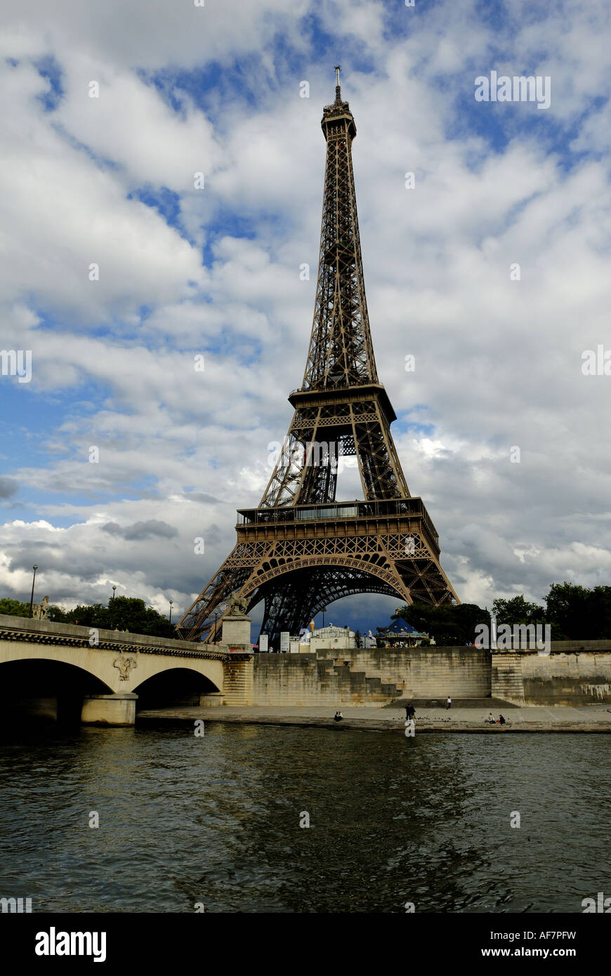 Eifell tower in Paris - Francia Stock Photo