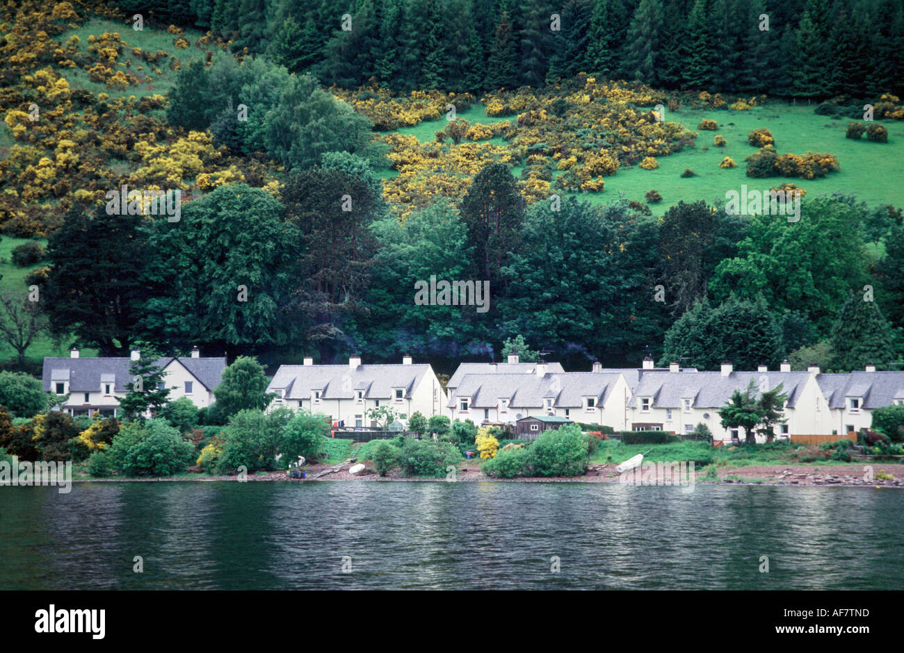 small village in scotland Stock Photo Alamy
