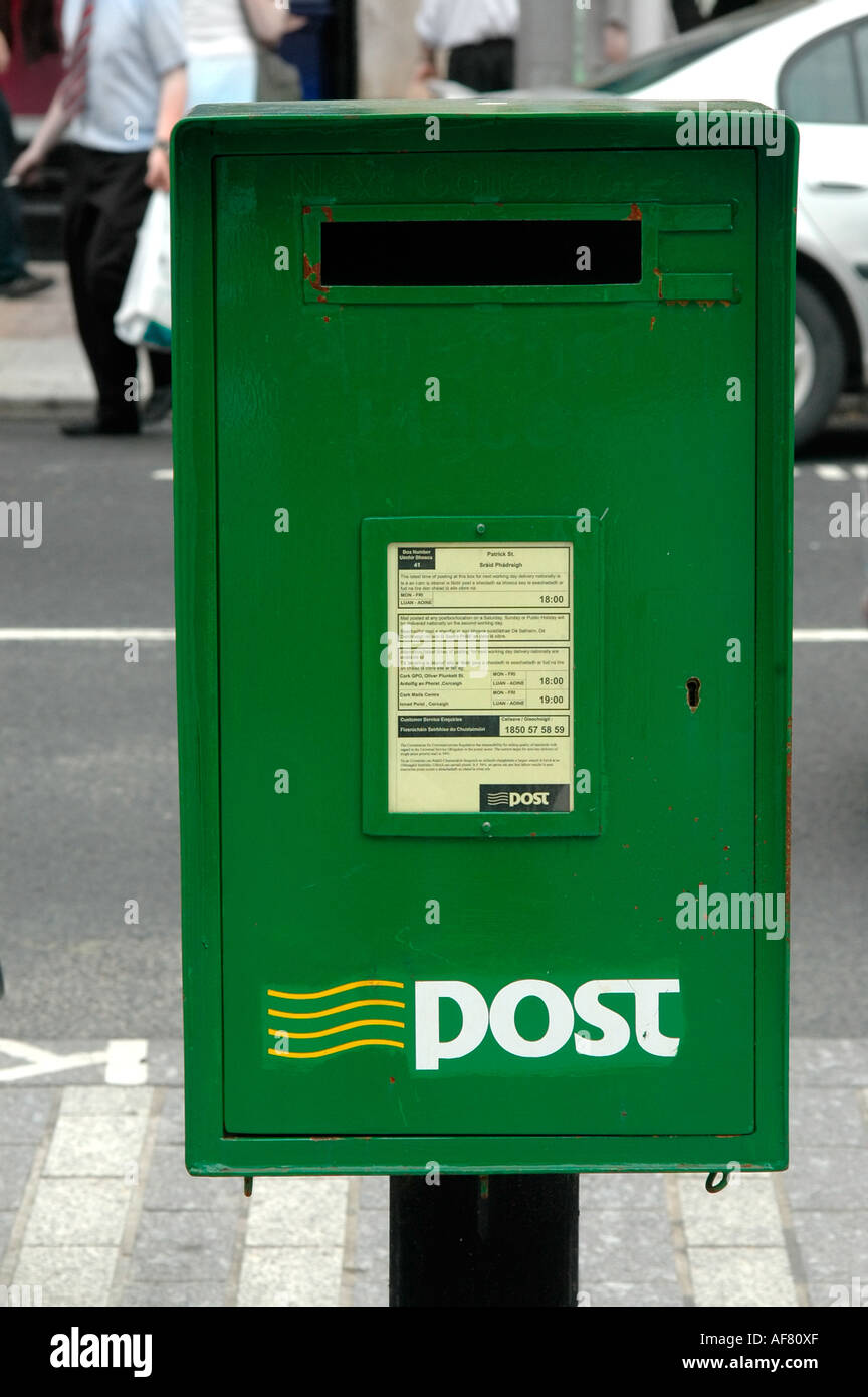 Irish post box replica Irish post box replica