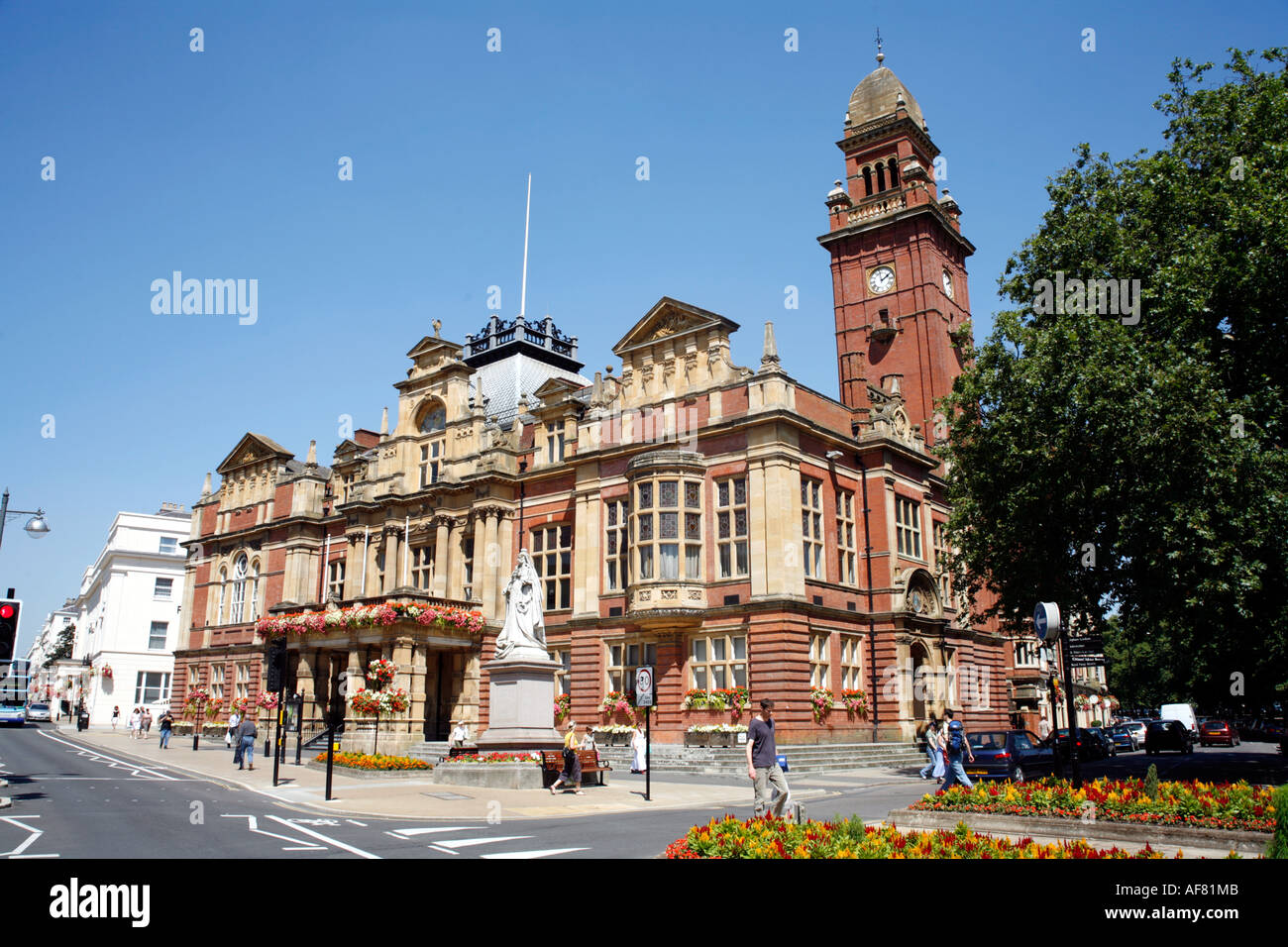 Stock Photo of Leamington Spa Town Hall, Warwickshire Stock Photo Alamy