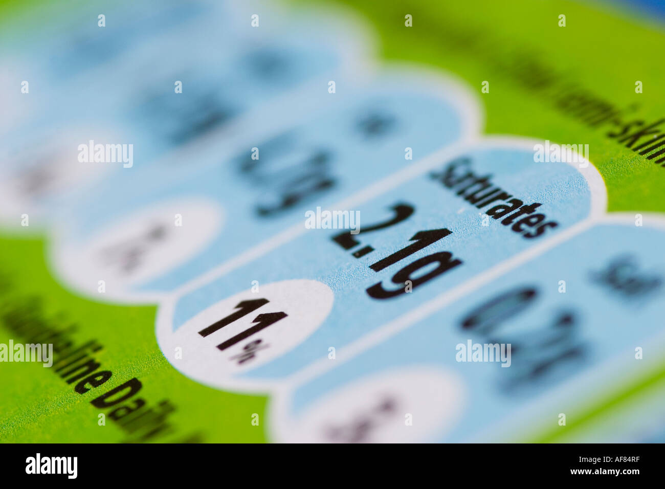 Nutrition Information Packet Food Stock Photos & Nutrition Information Packet Food Stock Images ...